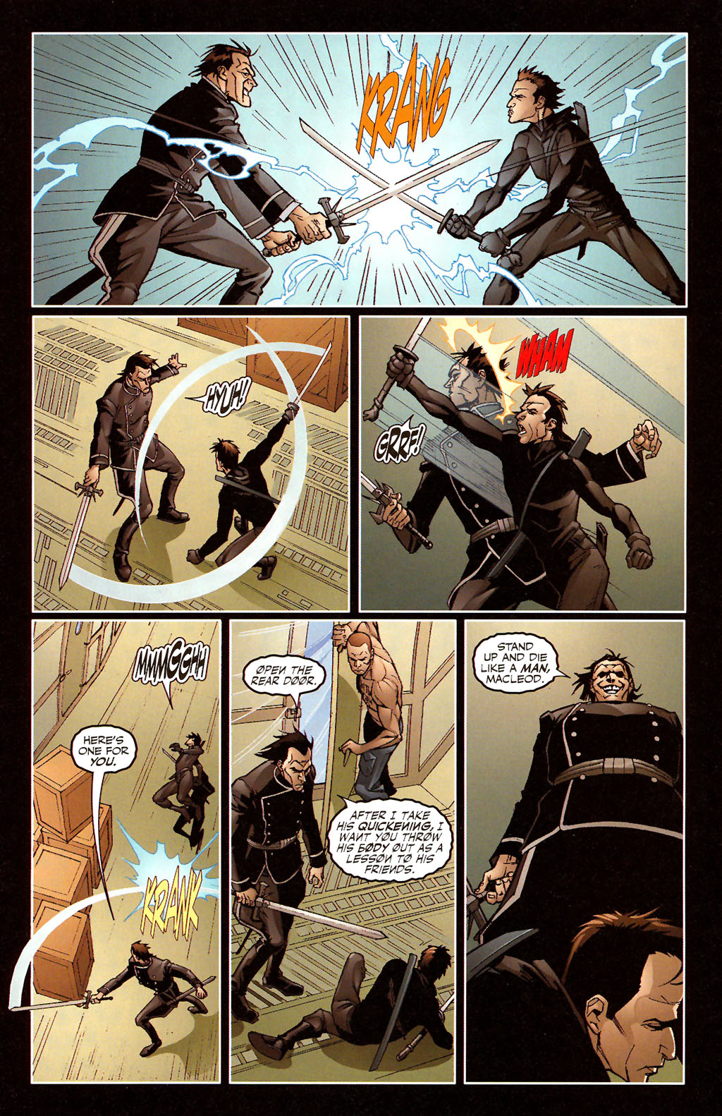 Read online Highlander comic -  Issue #3 - 29