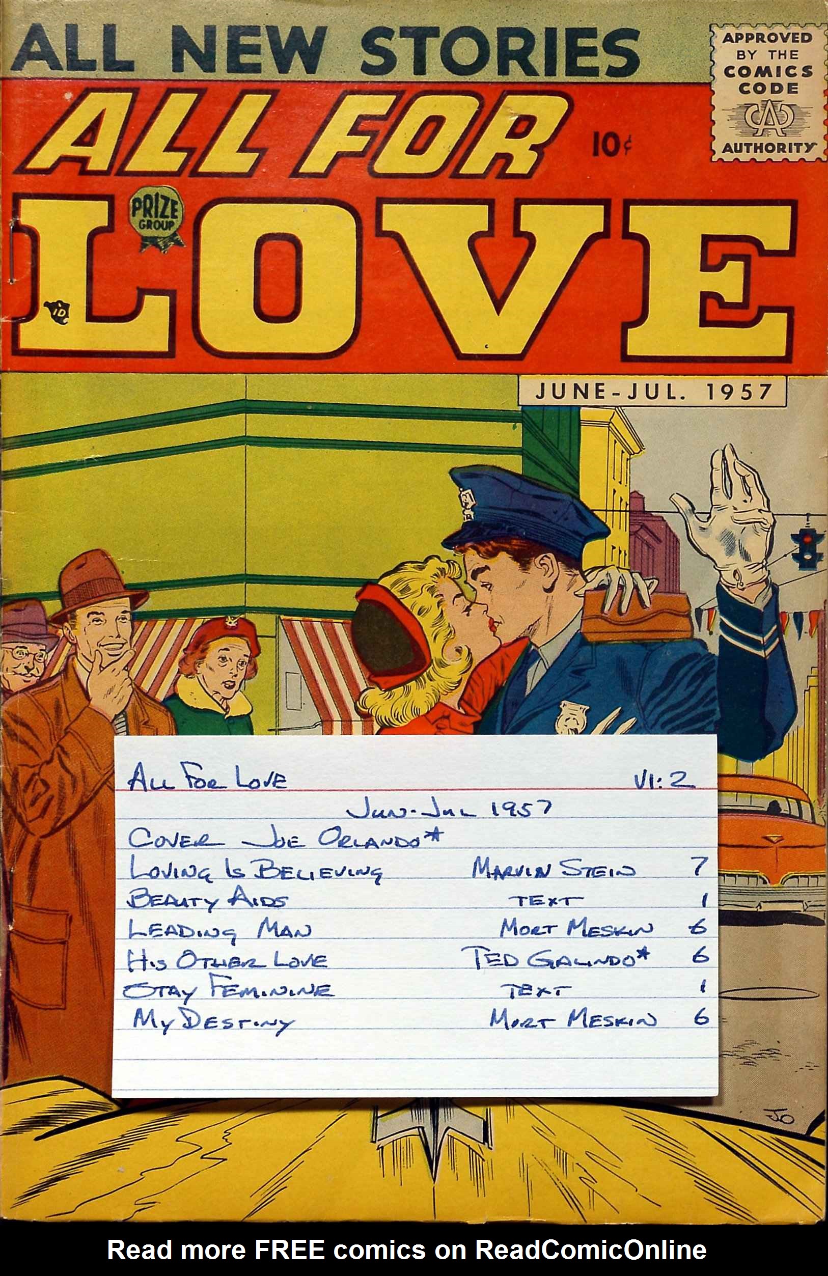 Read online All For Love comic -  Issue #2 - 37