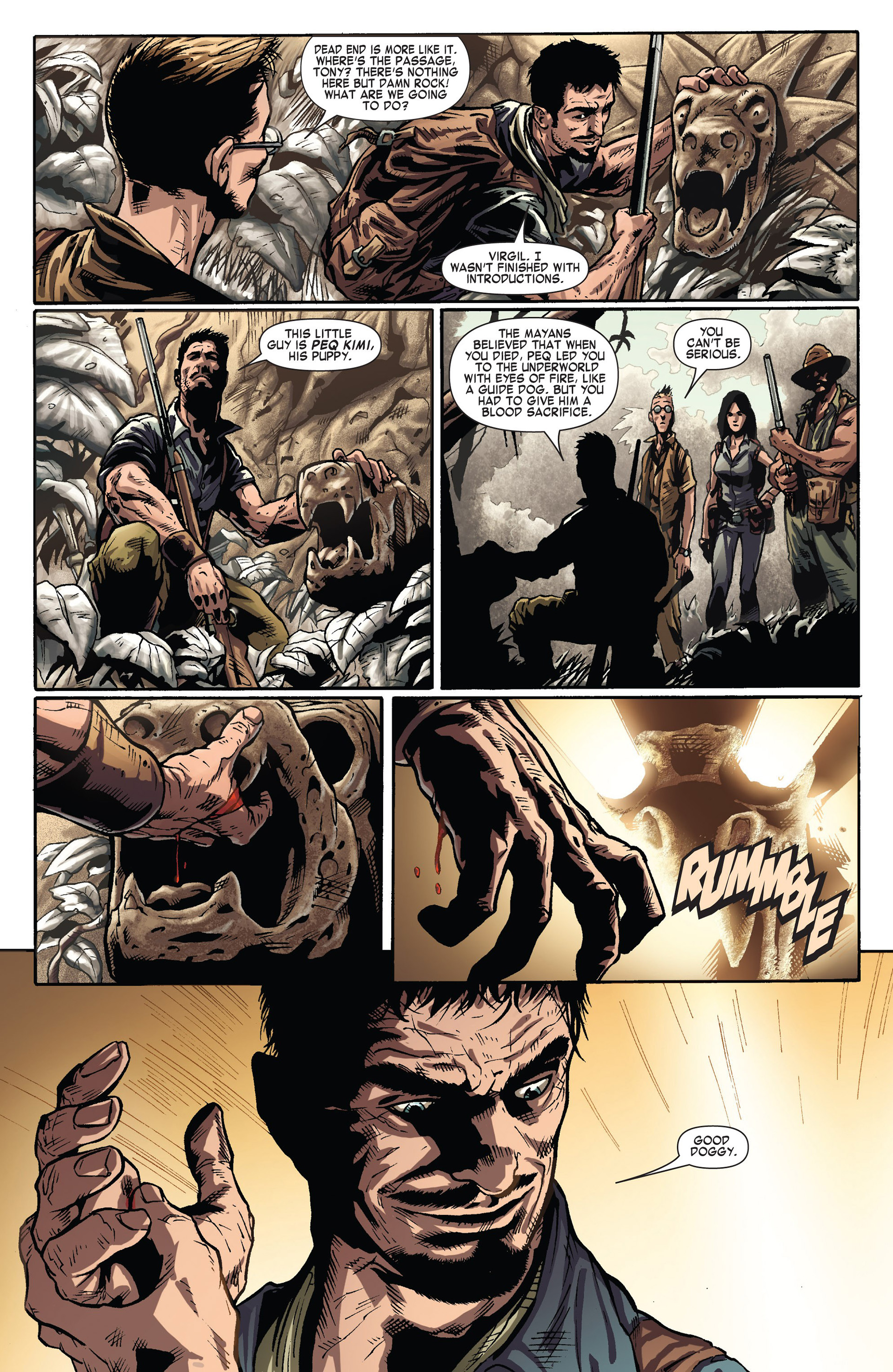 Read online Iron Man Noir comic -  Issue #1 - 4