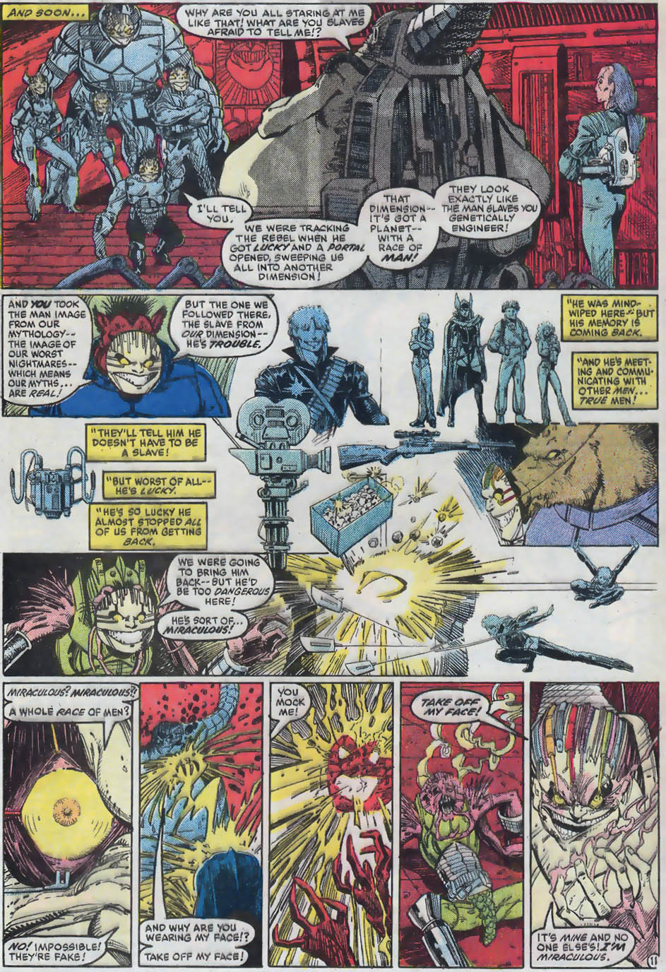 Read online Longshot (1985) comic -  Issue #4 - 12