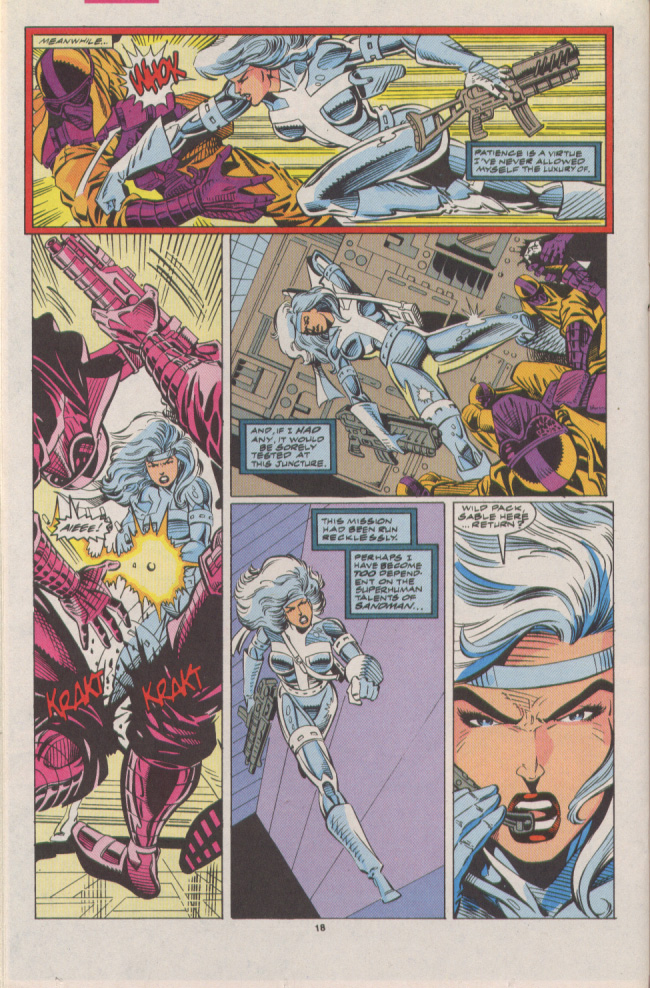 Read online Silver Sable and the Wild Pack comic -  Issue #7 - 13