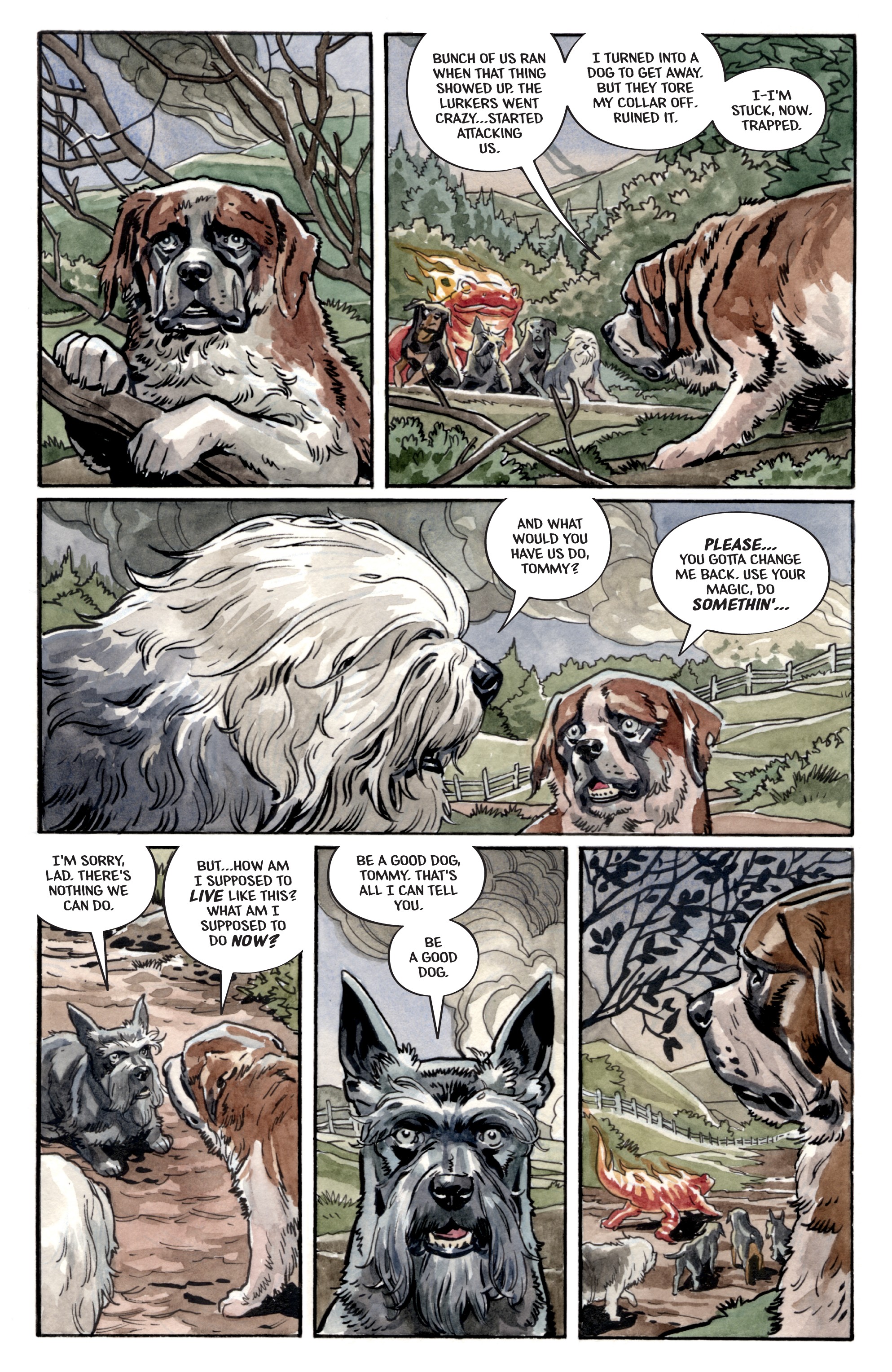 Read online Beasts of Burden: Wise Dogs and Eldritch Men comic -  Issue #4 - 23