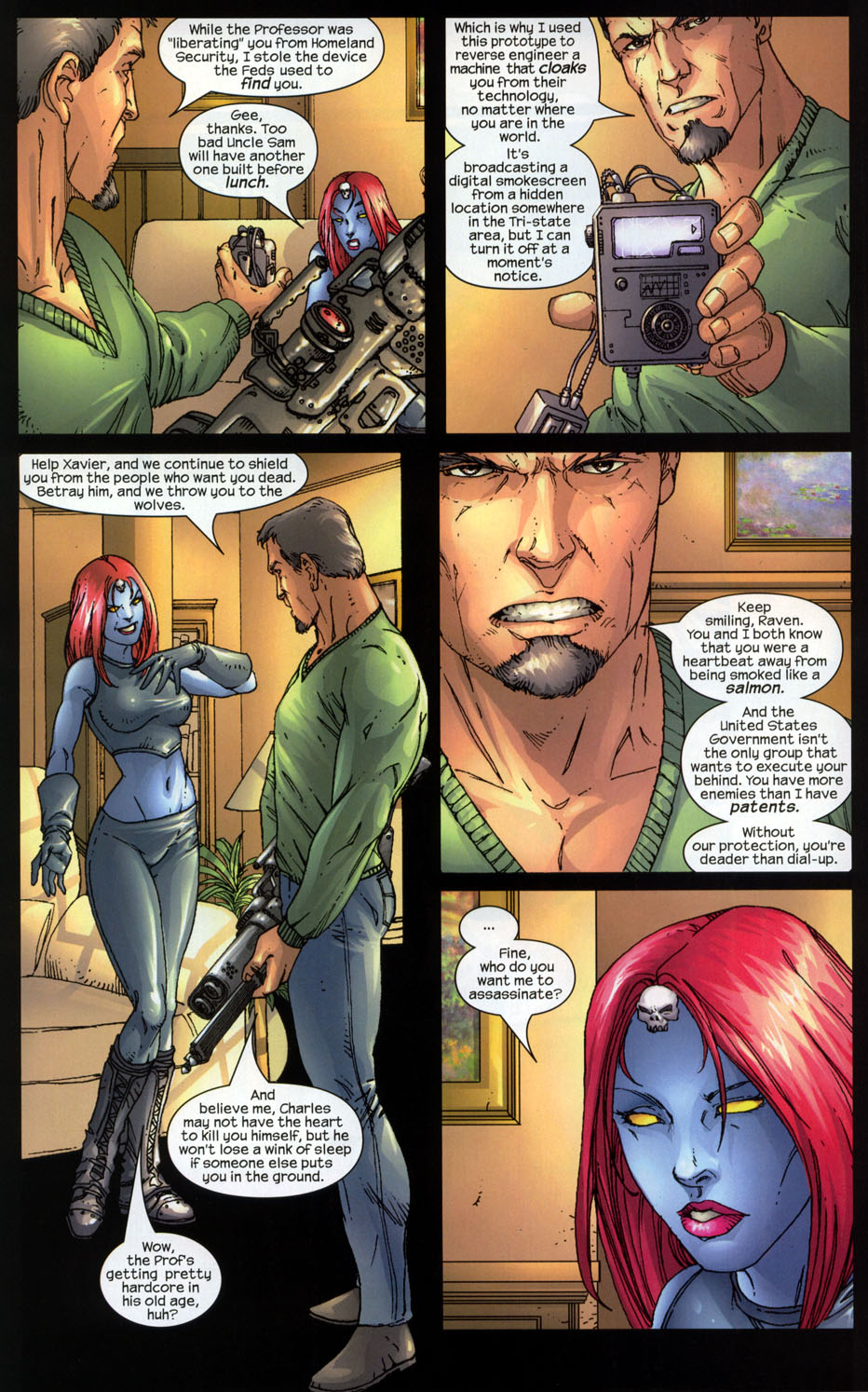 Read online Mystique comic -  Issue #3 - 10
