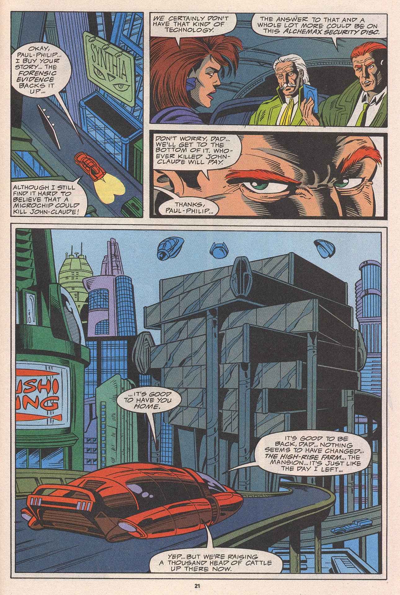 Read online Ravage 2099 comic -  Issue #11 - 24