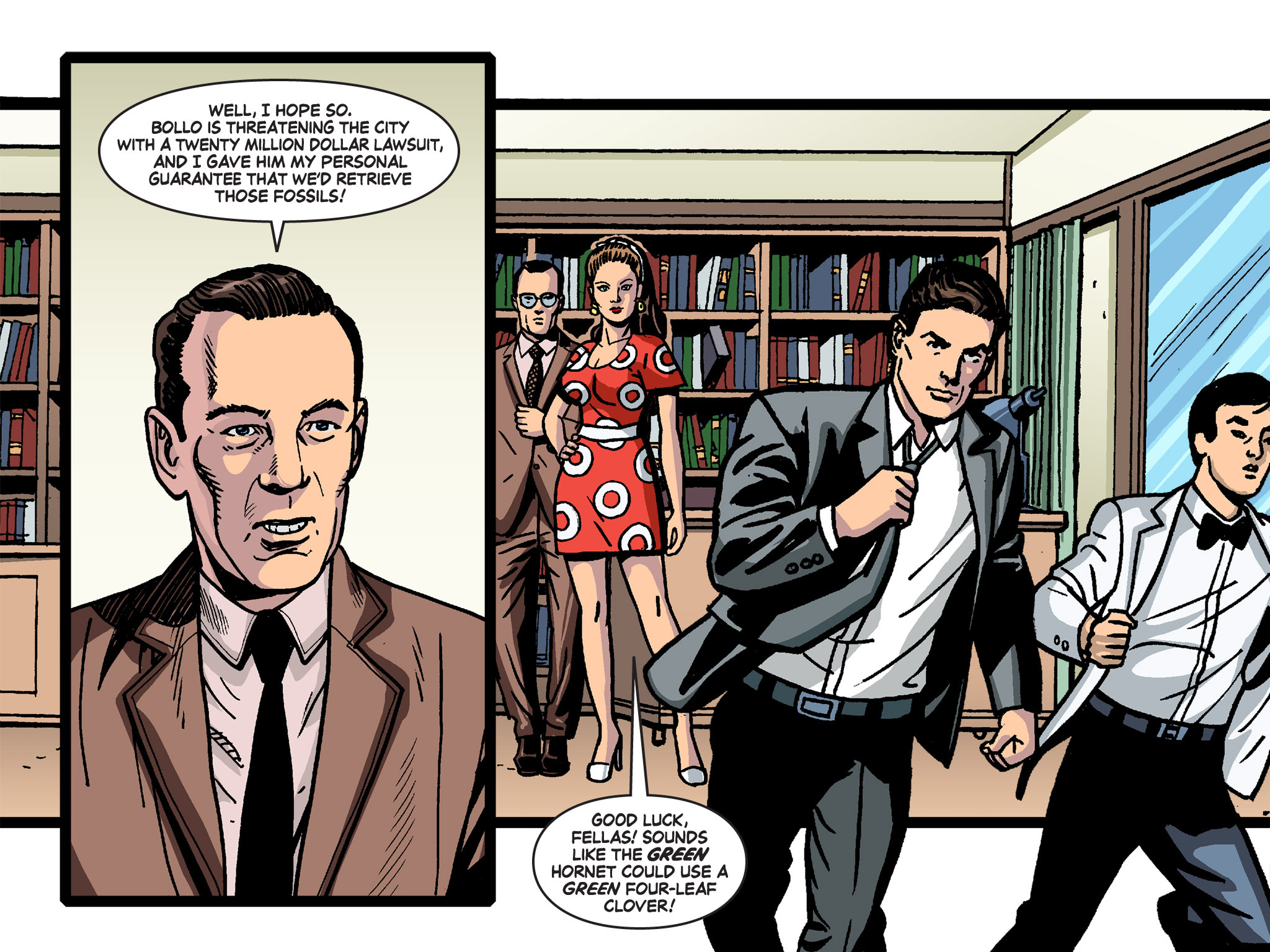 Read online Batman '66 Meets the Green Hornet [II] comic -  Issue #4 - 60