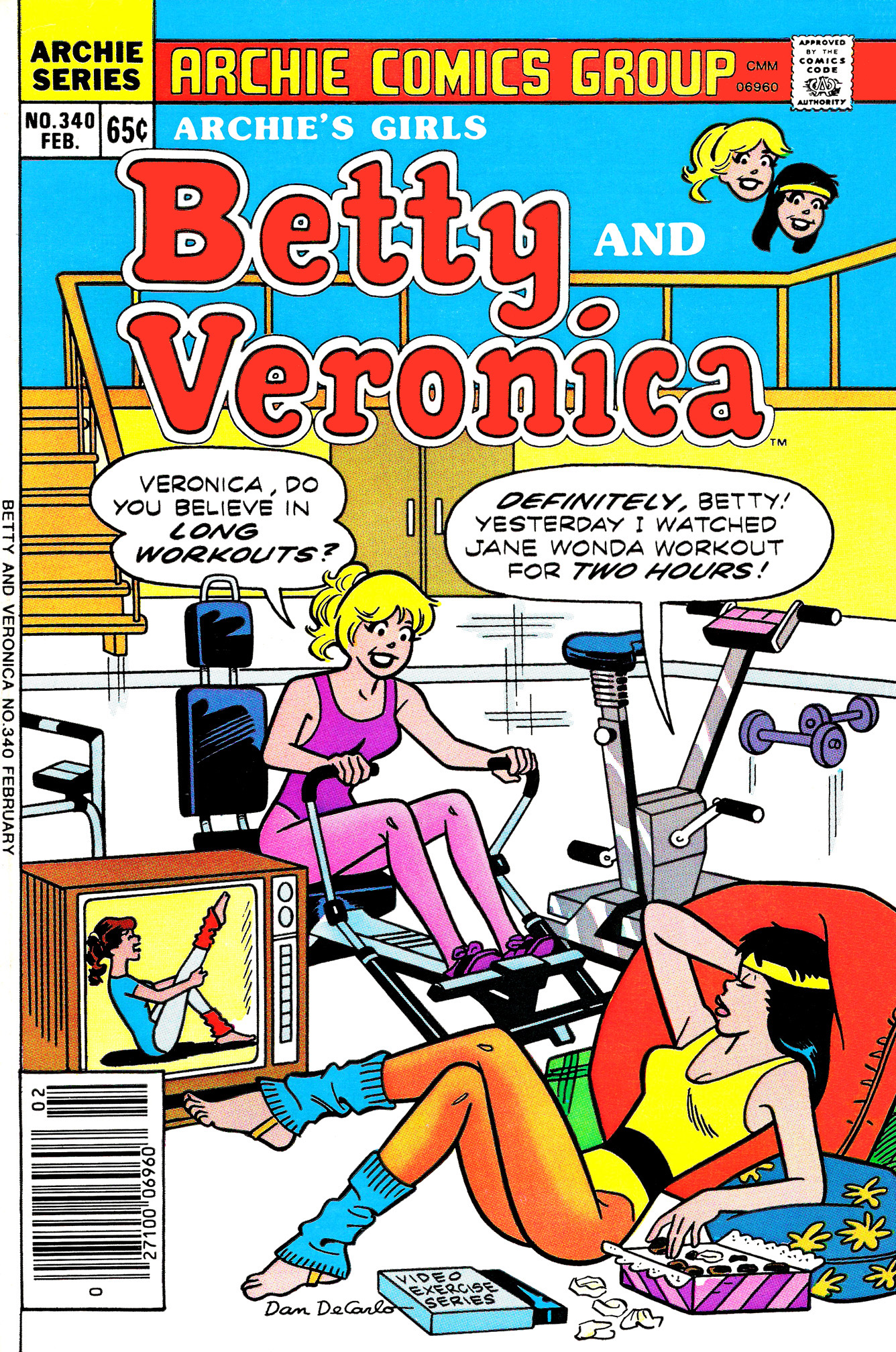 Read online Archie's Girls Betty and Veronica comic -  Issue #340 - 1