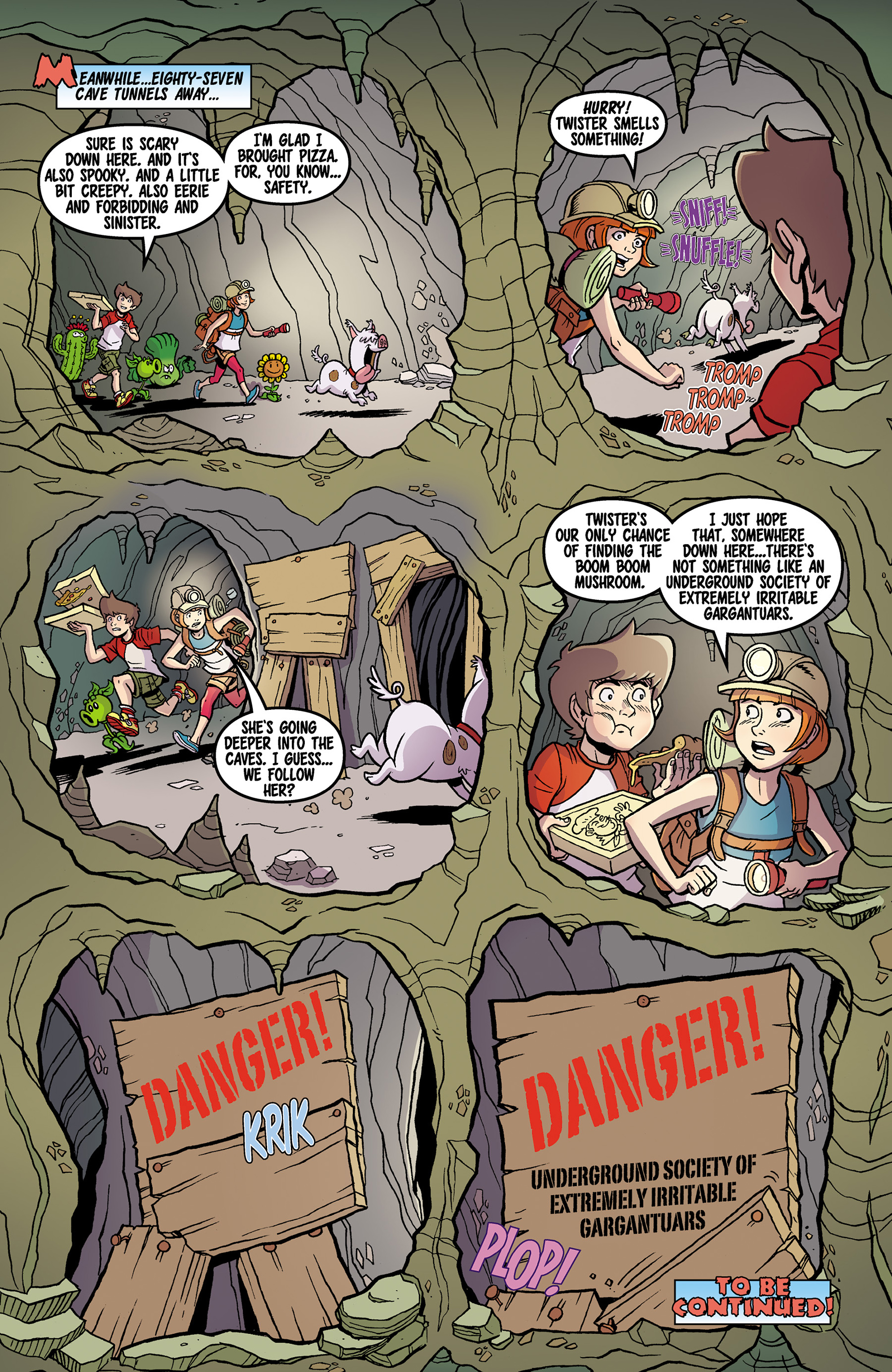 Read online Plants vs. Zombies: Boom Boom Mushroom comic -  Issue #10 - 22