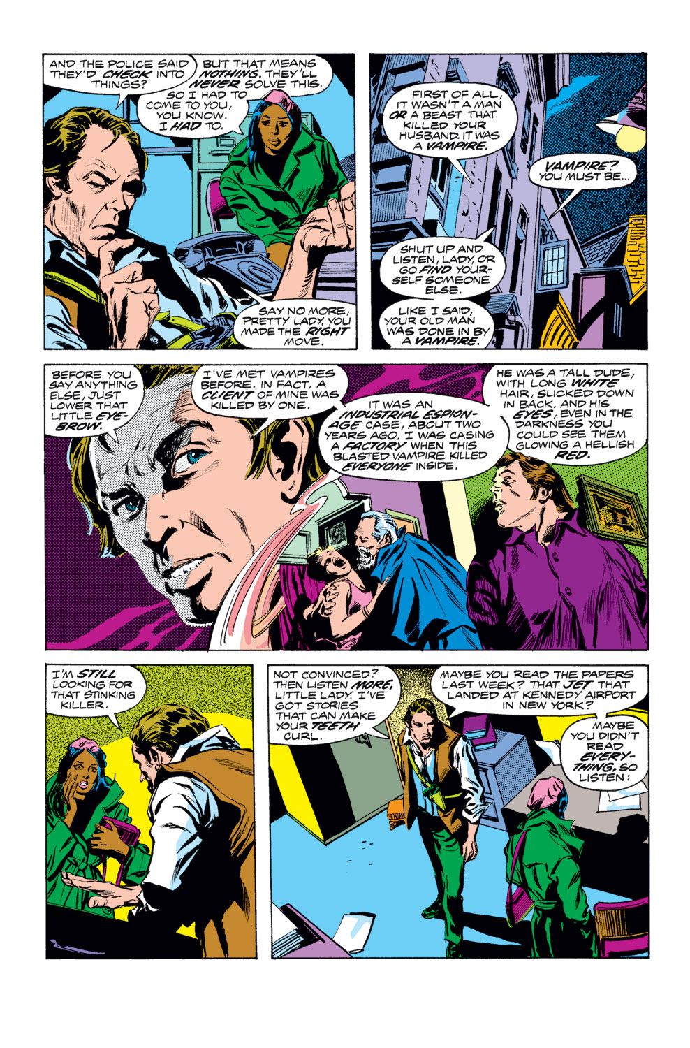 Read online Tomb of Dracula (1972) comic -  Issue #25 - 6
