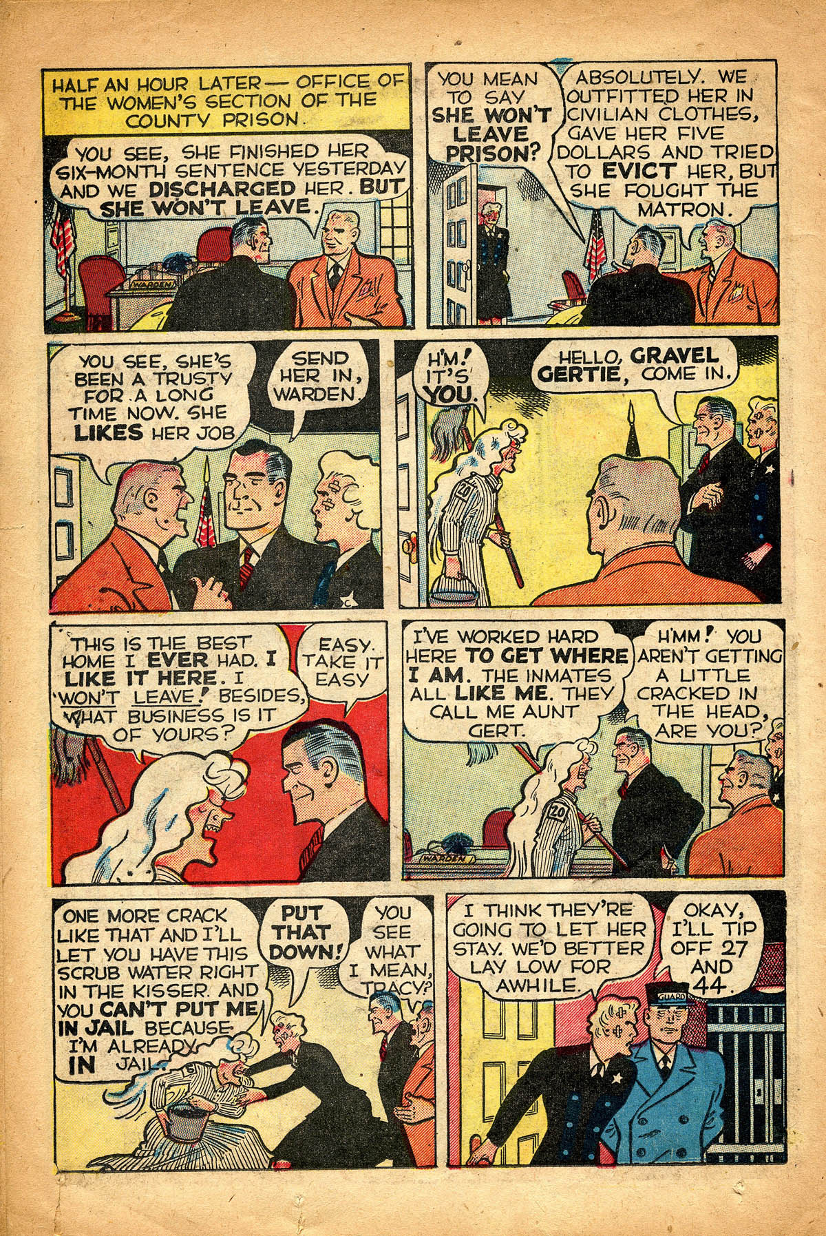 Read online Dick Tracy comic -  Issue #32 - 24