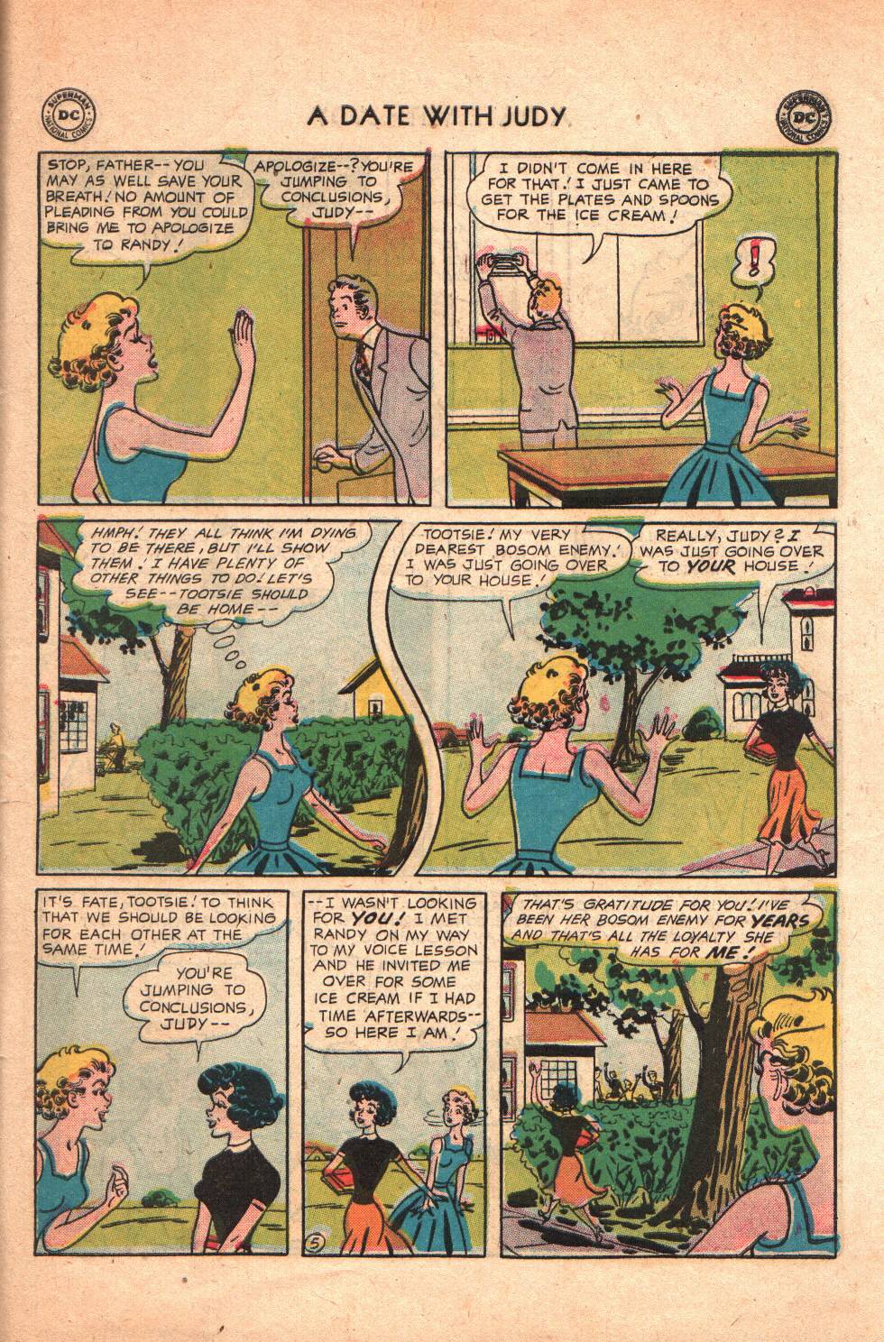 Read online A Date with Judy comic -  Issue #60 - 31