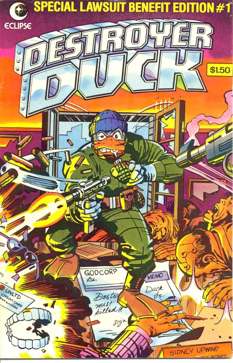 Read online Destroyer Duck comic -  Issue #1 - 1