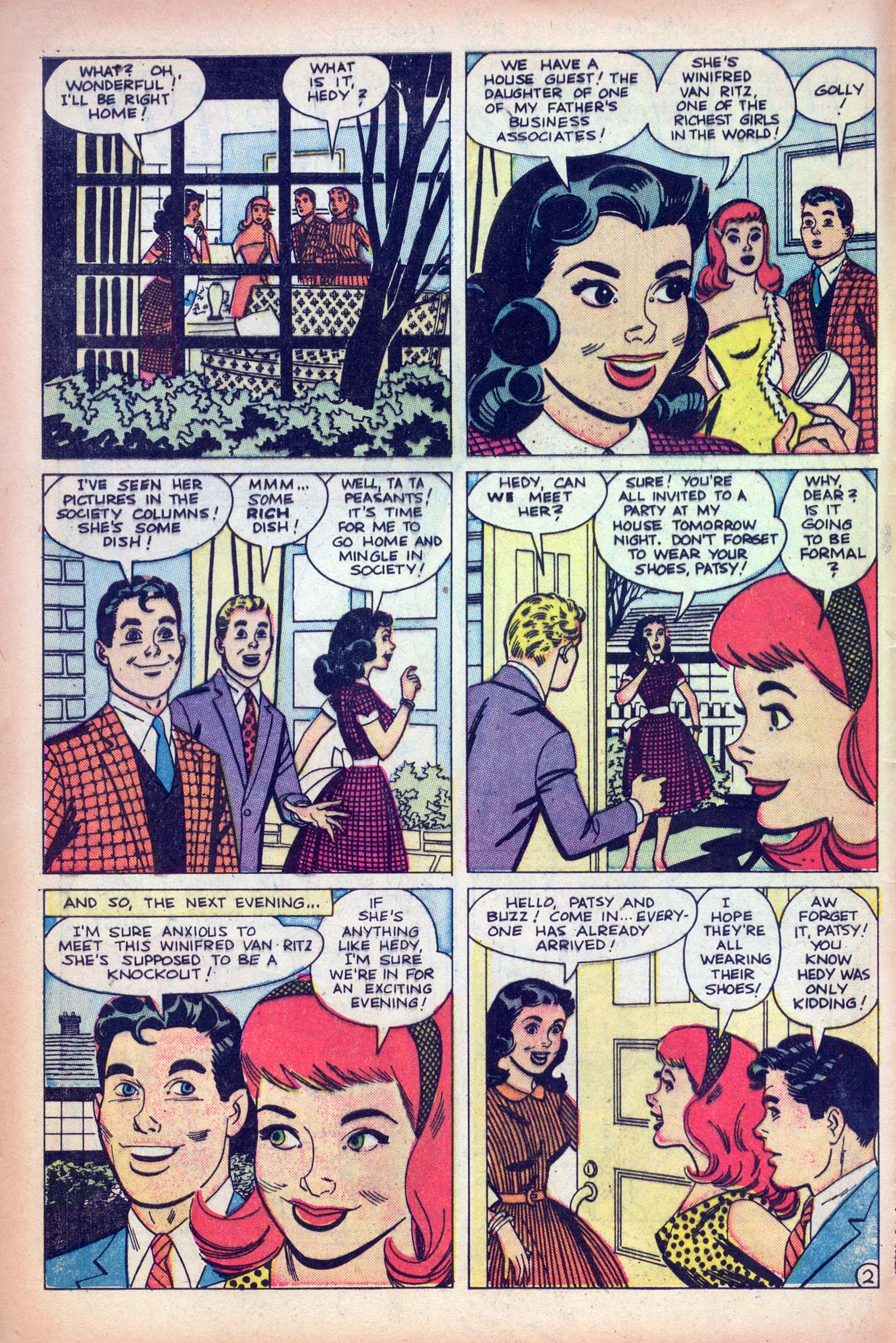 Read online Patsy and Hedy comic -  Issue #57 - 4