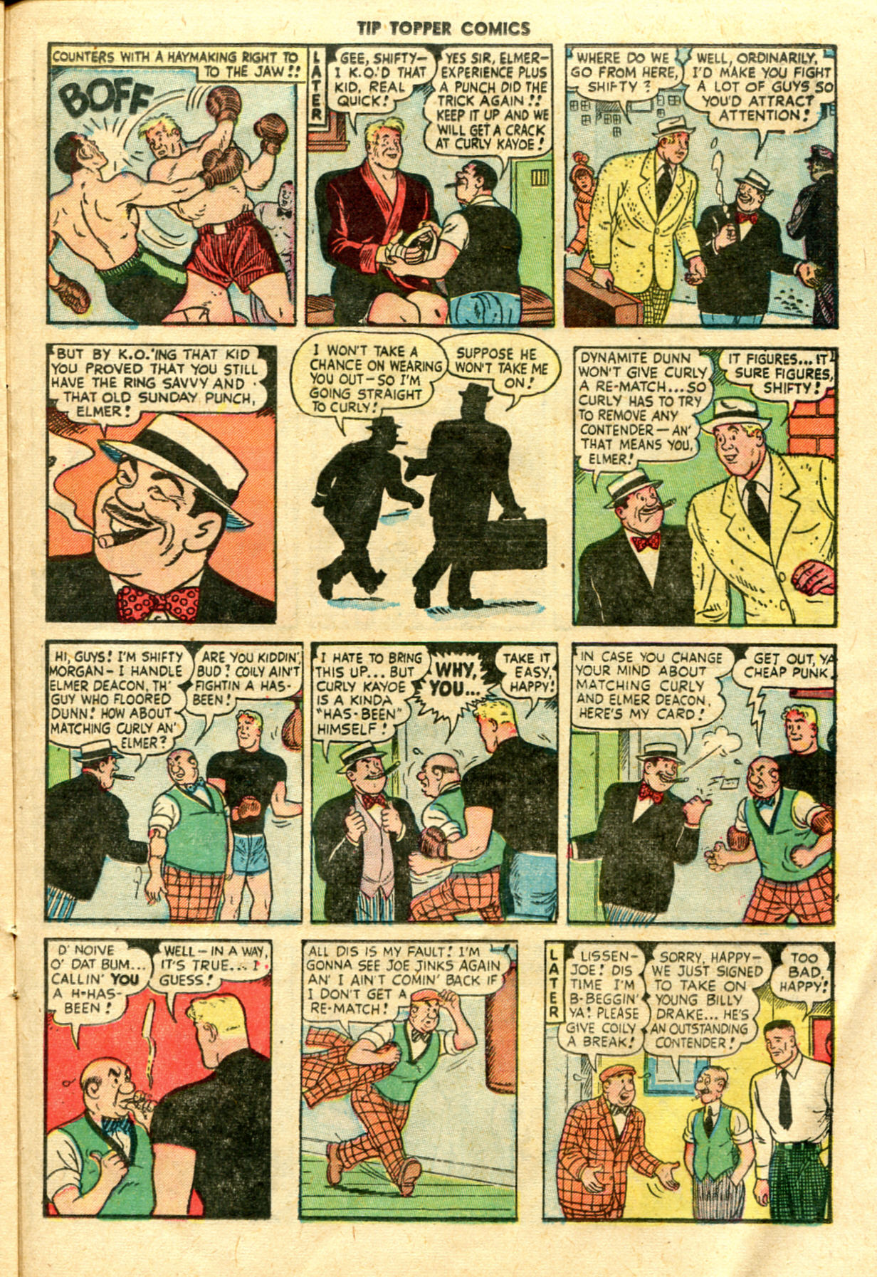 Read online Tip Topper Comics comic -  Issue #12 - 23