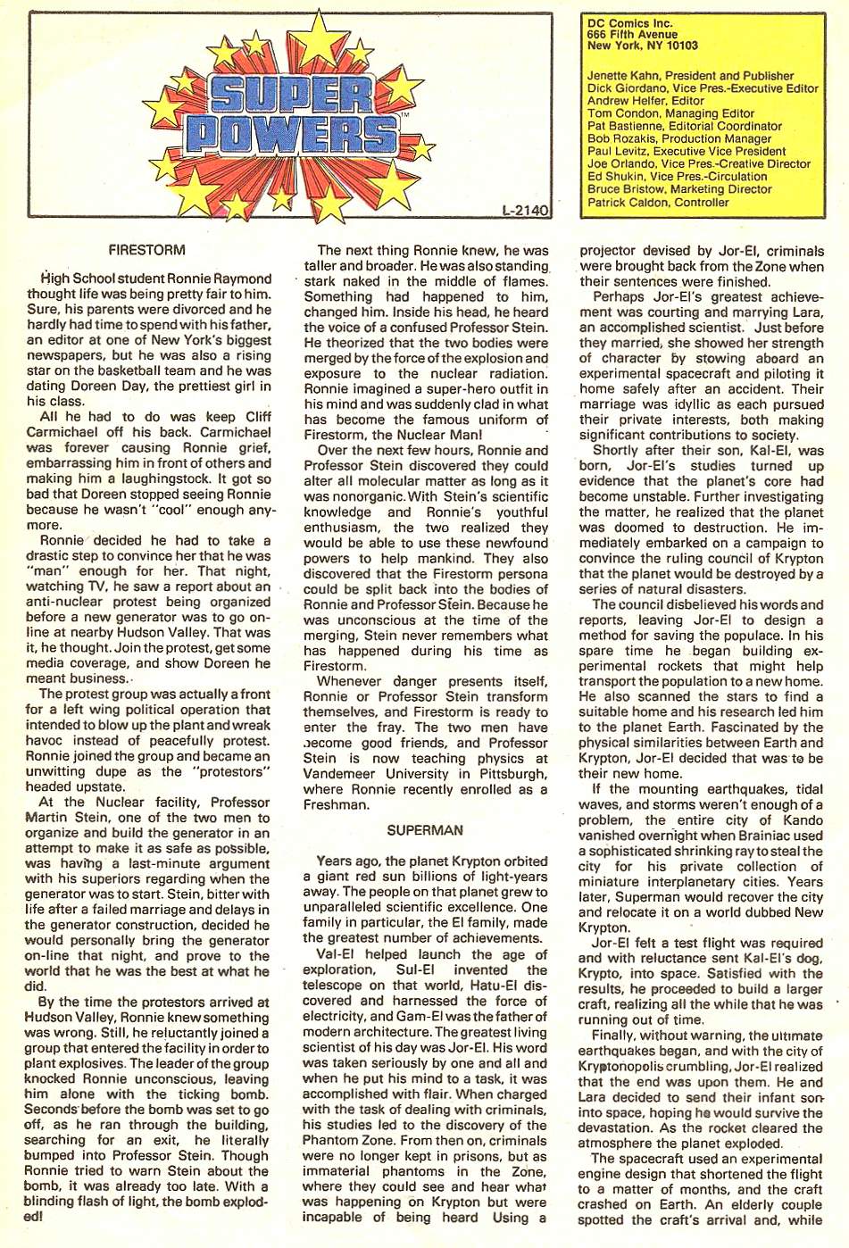 Read online Super Powers (1985) comic -  Issue #4 - 26
