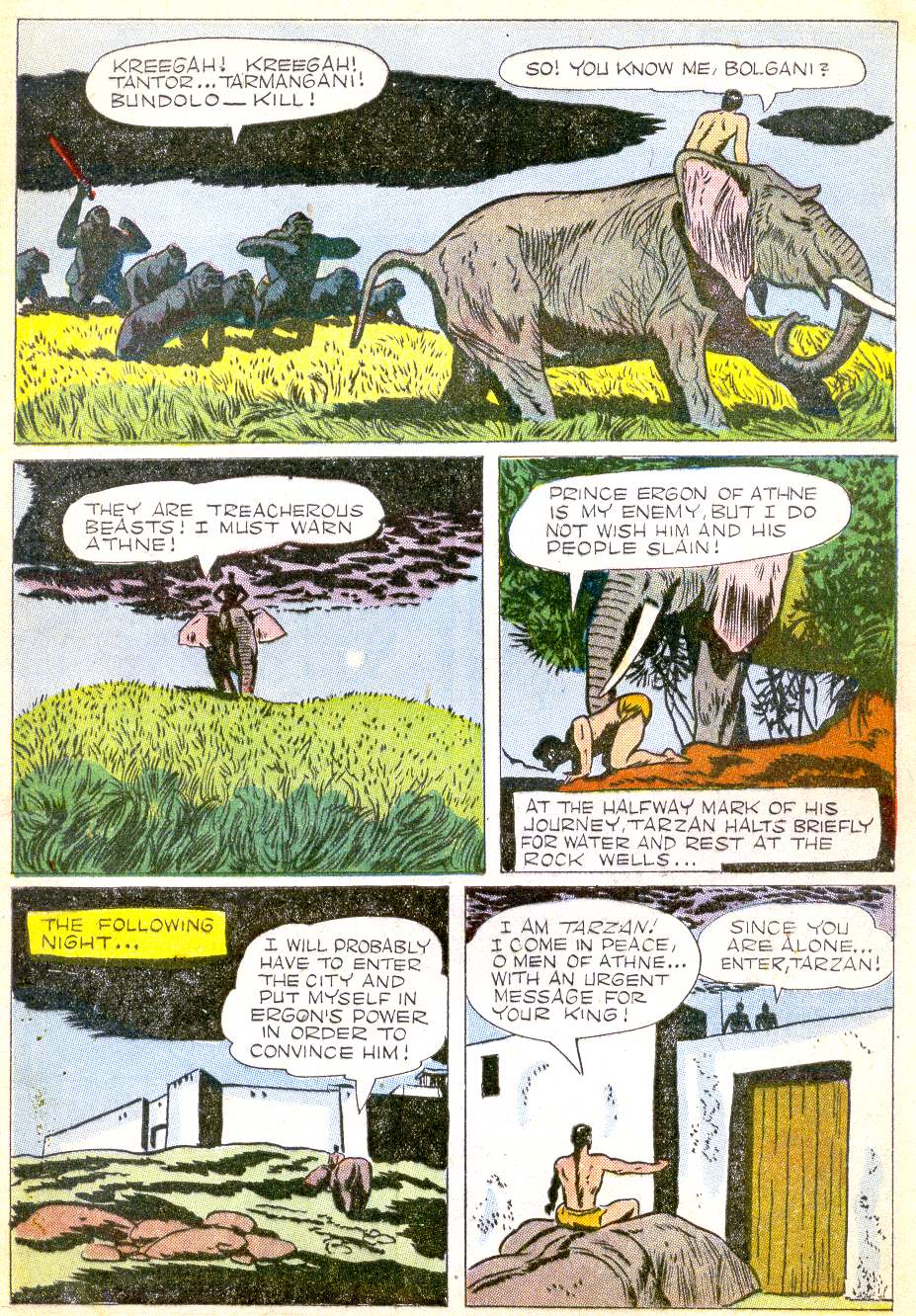 Read online Tarzan (1948) comic -  Issue #52 - 5