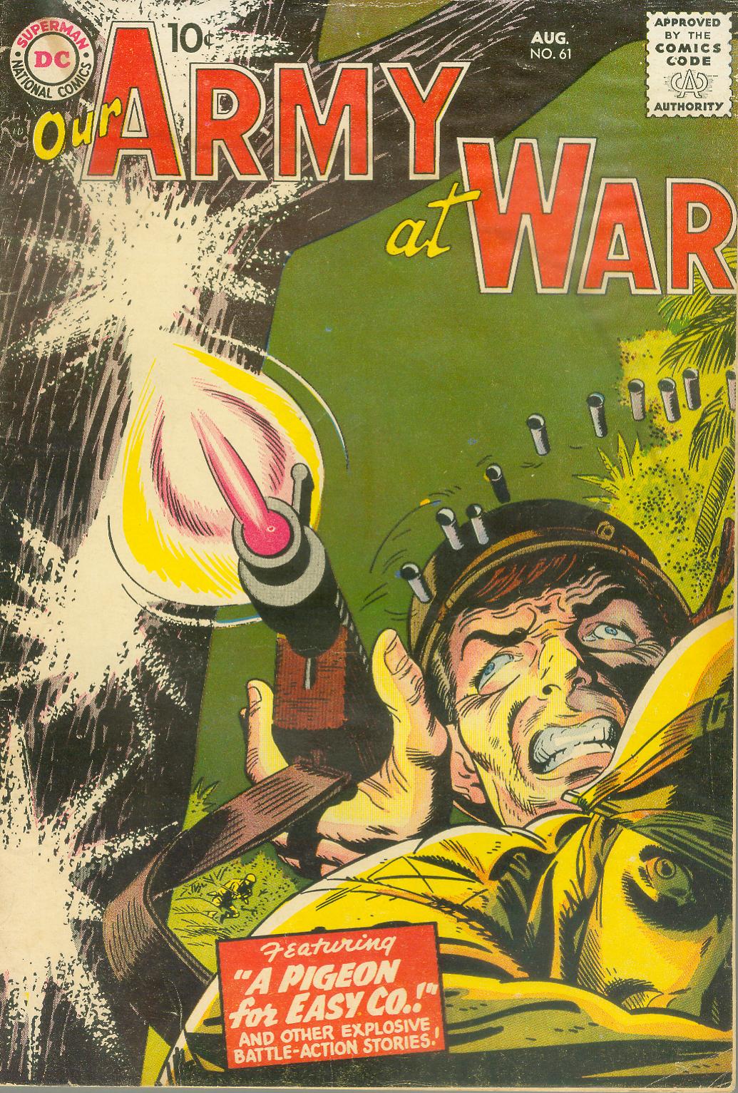 Read online Our Army at War (1952) comic -  Issue #61 - 1