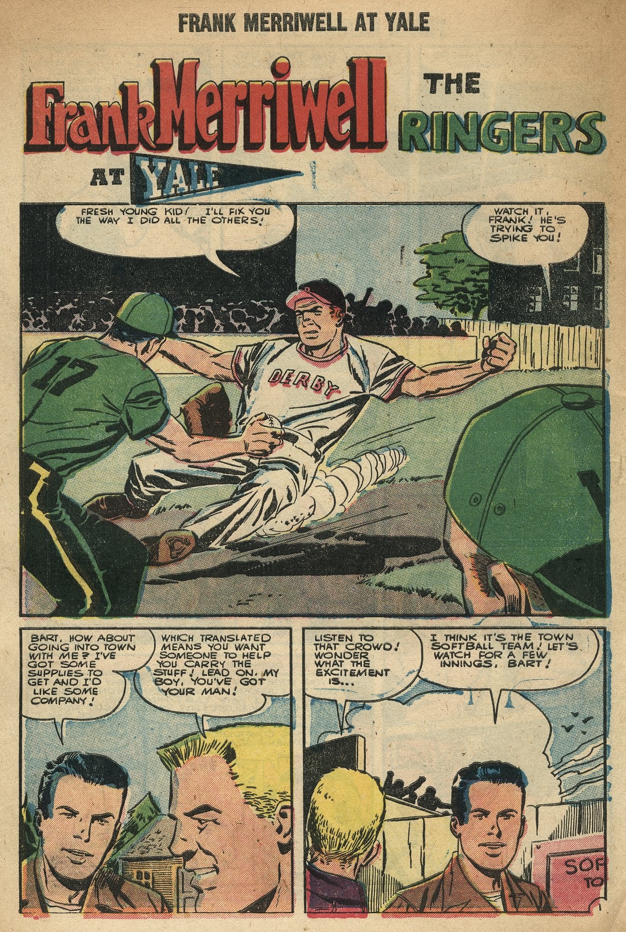 Read online Frank Merriwell At Yale comic -  Issue #3 - 10