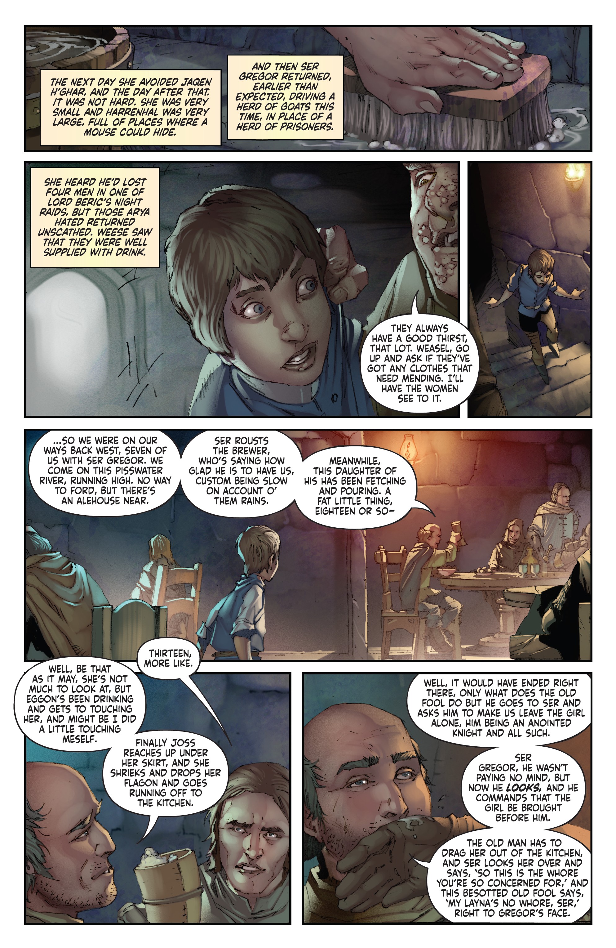 Read online A Clash of Kings comic -  Issue #15 - 22