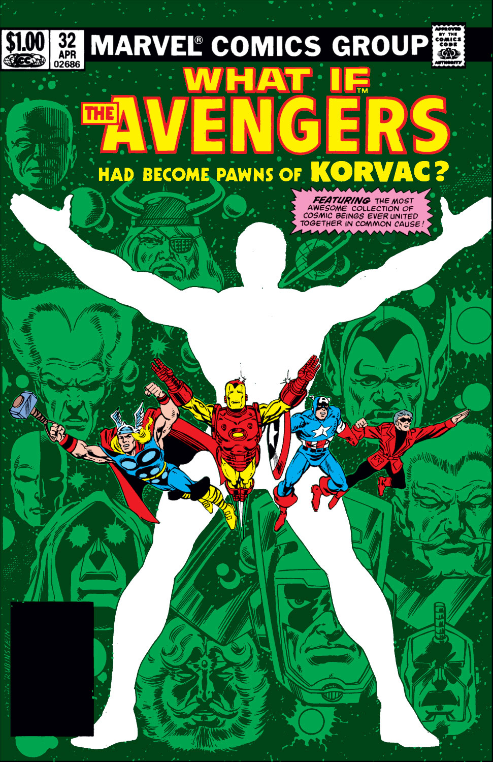 Read online What If? (1977) comic -  Issue #32 - The Avengers had become pawns of Korvac - 1