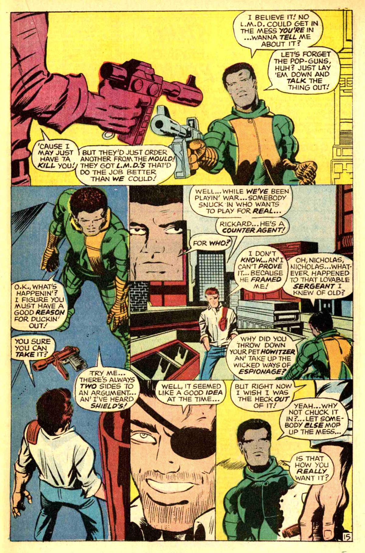 Read online Nick Fury, Agent of SHIELD comic -  Issue #12 - 21