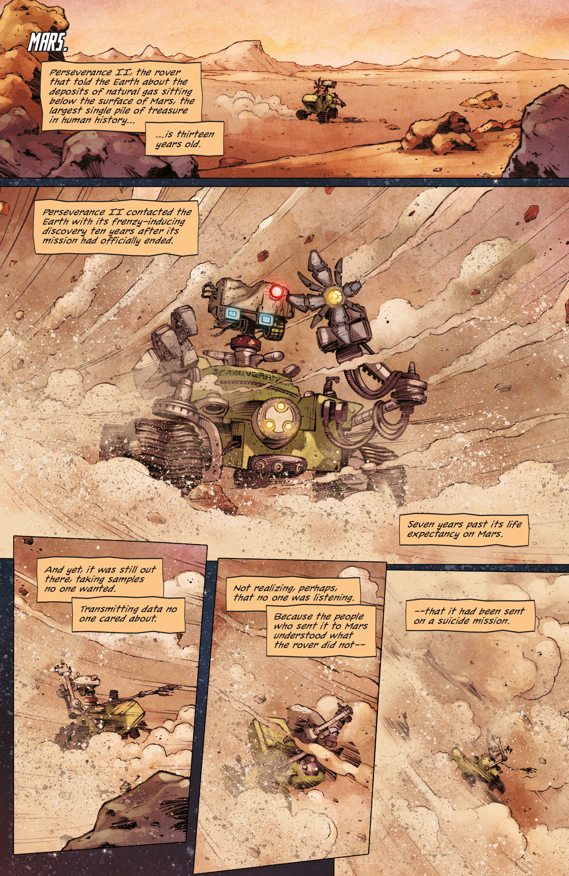 Read online Traveling To Mars comic -  Issue #5 - 3