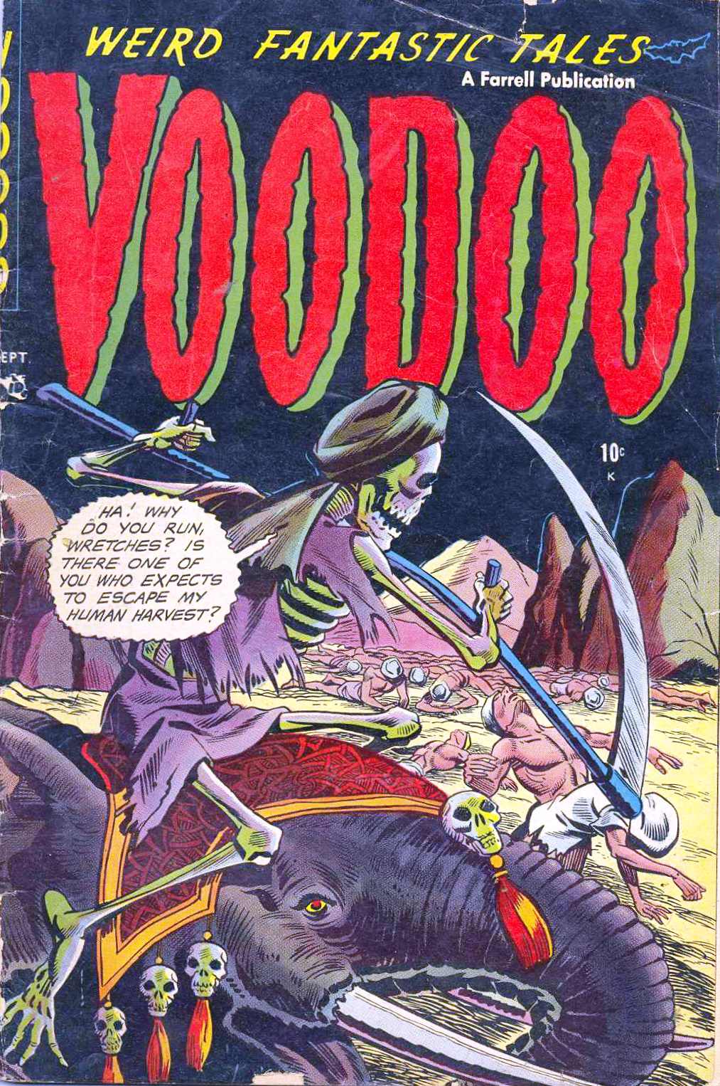 Read online Voodoo (1952) comic -  Issue #11 - 1