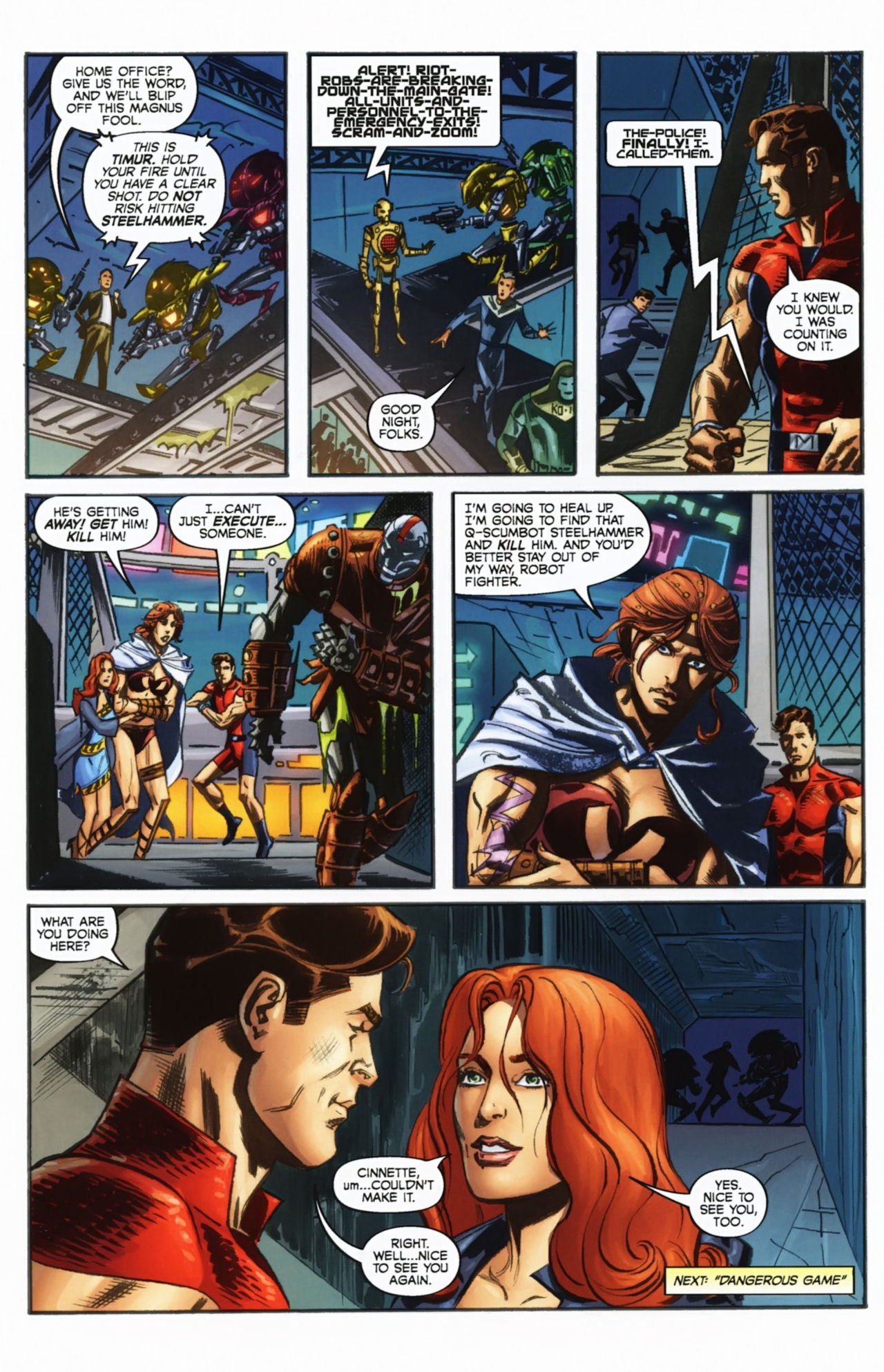Read online Magnus, Robot Fighter (2010) comic -  Issue #3 - 32