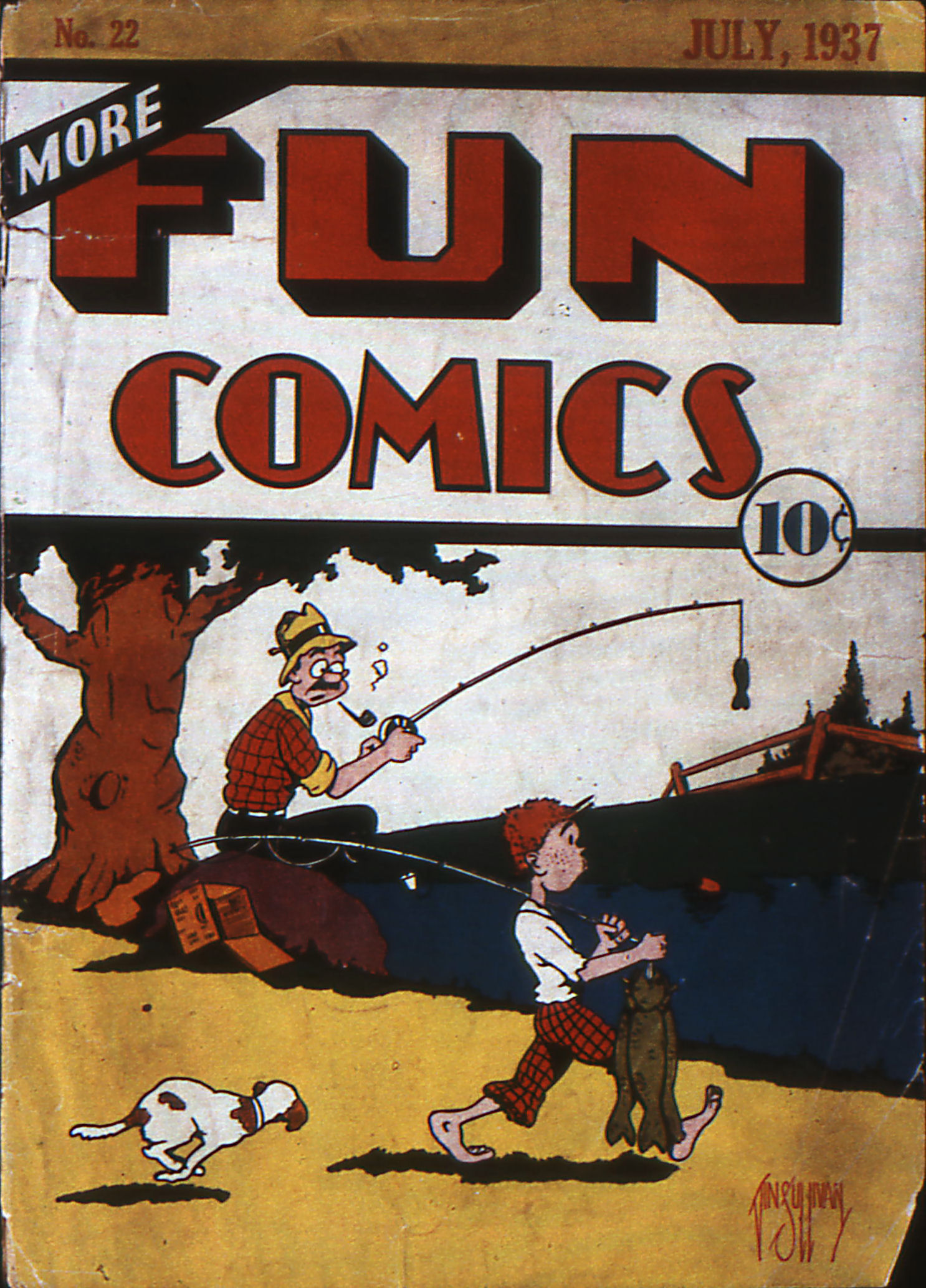 Read online More Fun Comics comic -  Issue #22 - 1