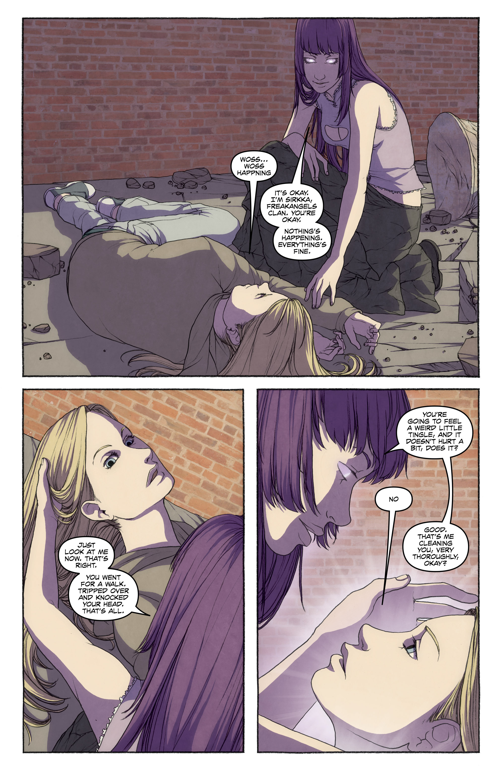 Read online FreakAngels comic -  Issue #3 - 69