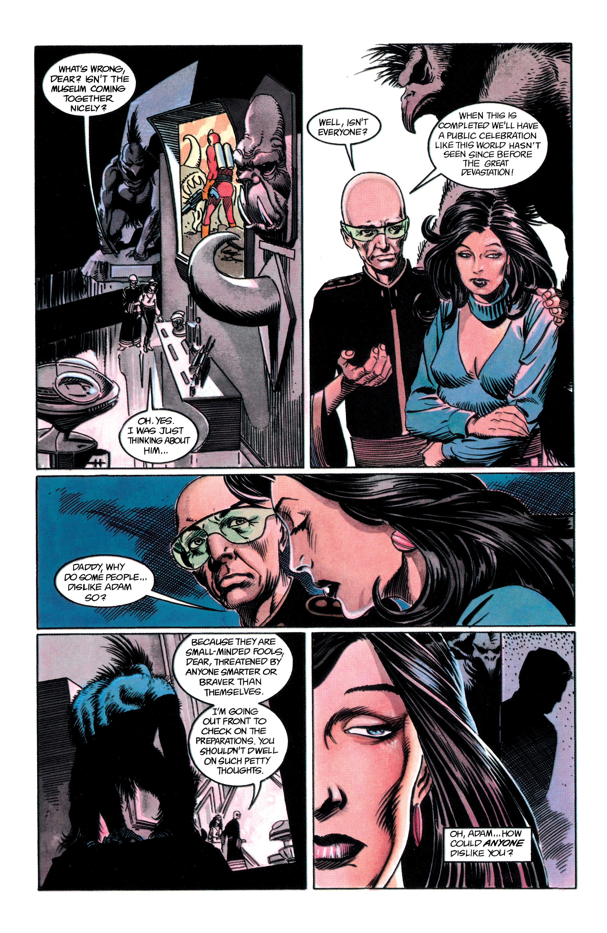 Read online Adam Strange (1990) comic -  Issue #1 - 17