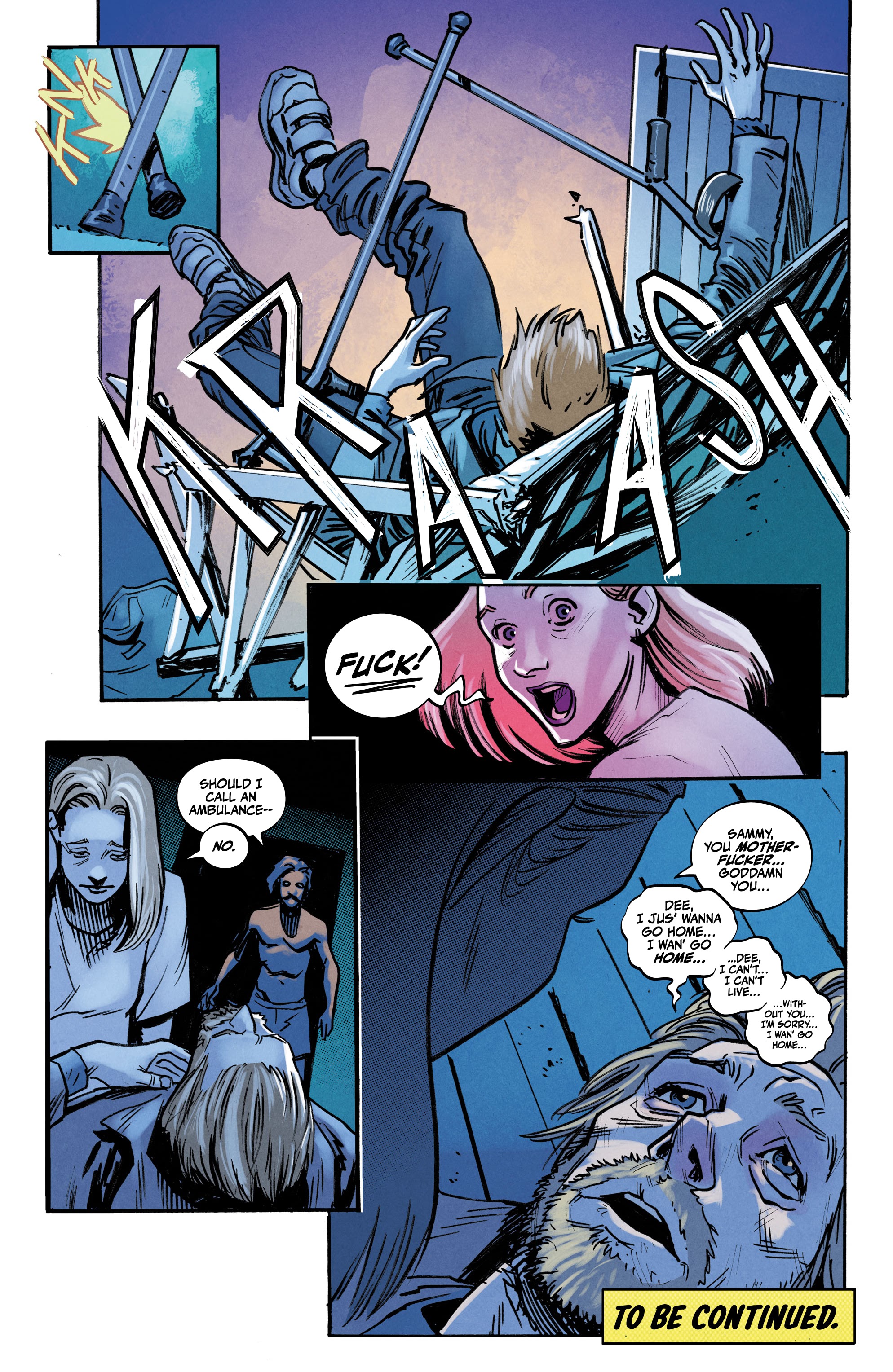 Read online The Blue Flame comic -  Issue #3 - 24