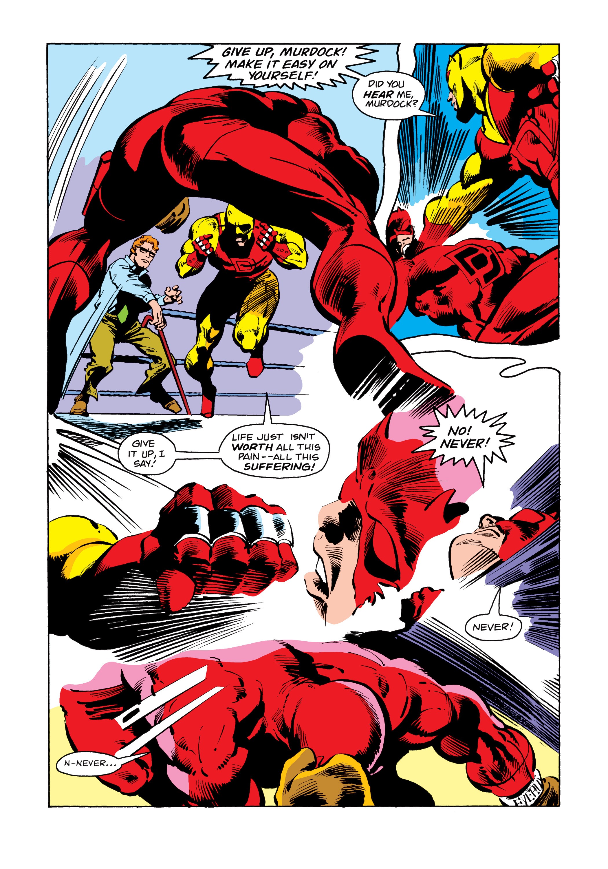 Read online Marvel Masterworks: Daredevil comic -  Issue # TPB 14 (Part 3) - 38