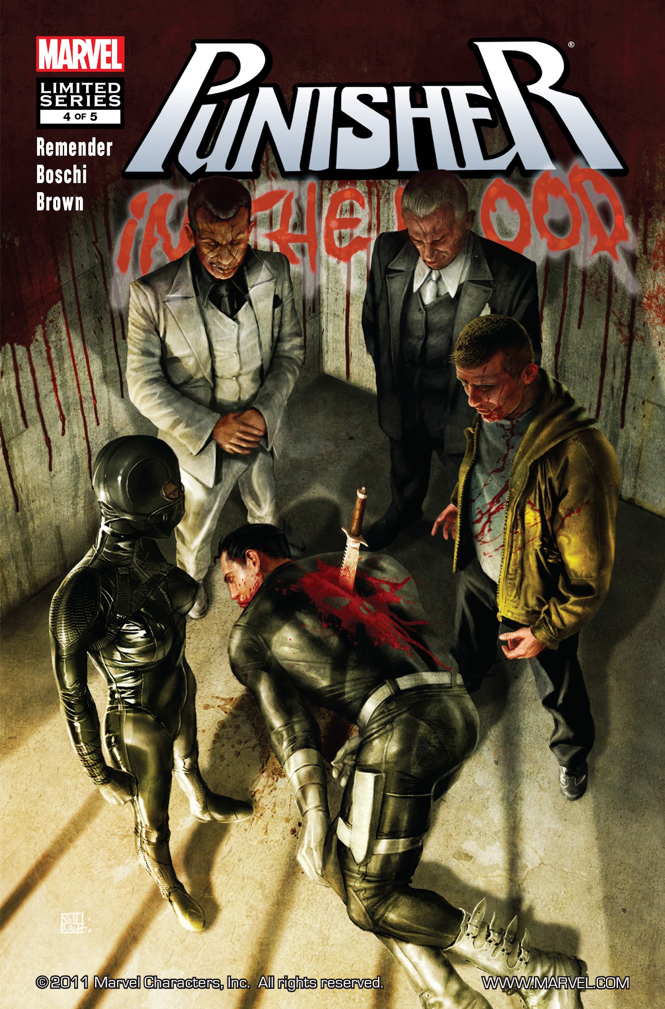 Read online Punisher: In The Blood comic -  Issue #4 - 1