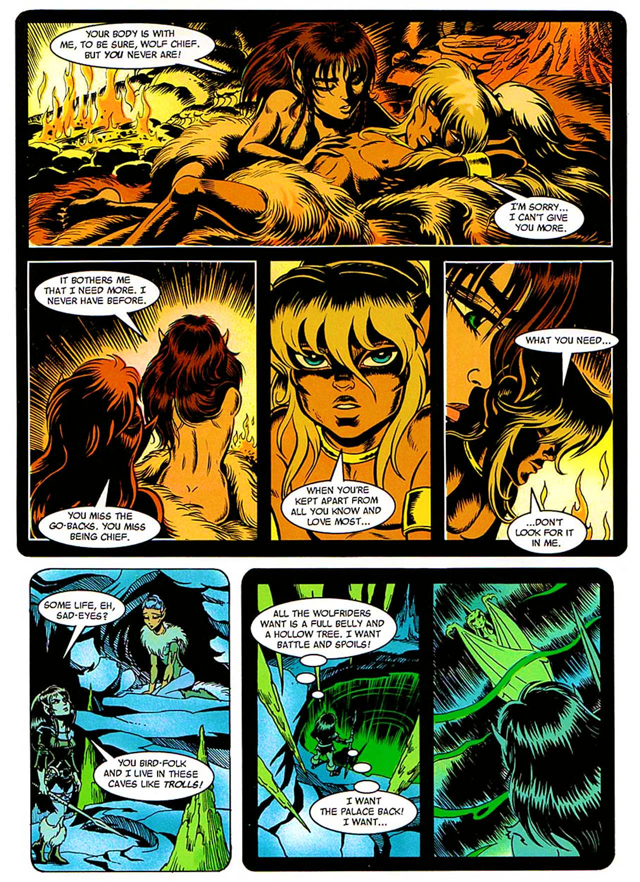 Read online ElfQuest: Kings of the Broken Wheel comic -  Issue #7 - 14