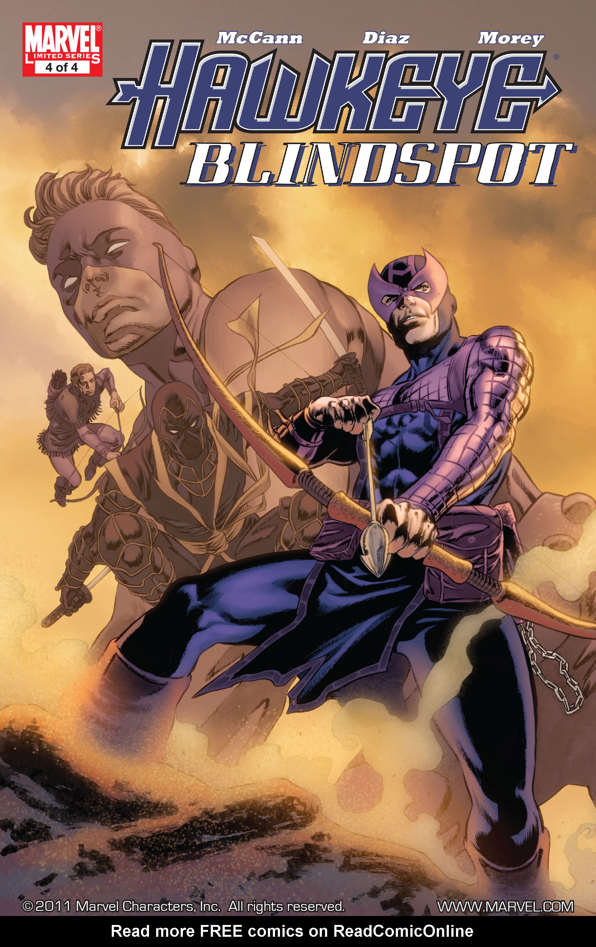 Read online Hawkeye: Blindspot comic -  Issue #4 - 1