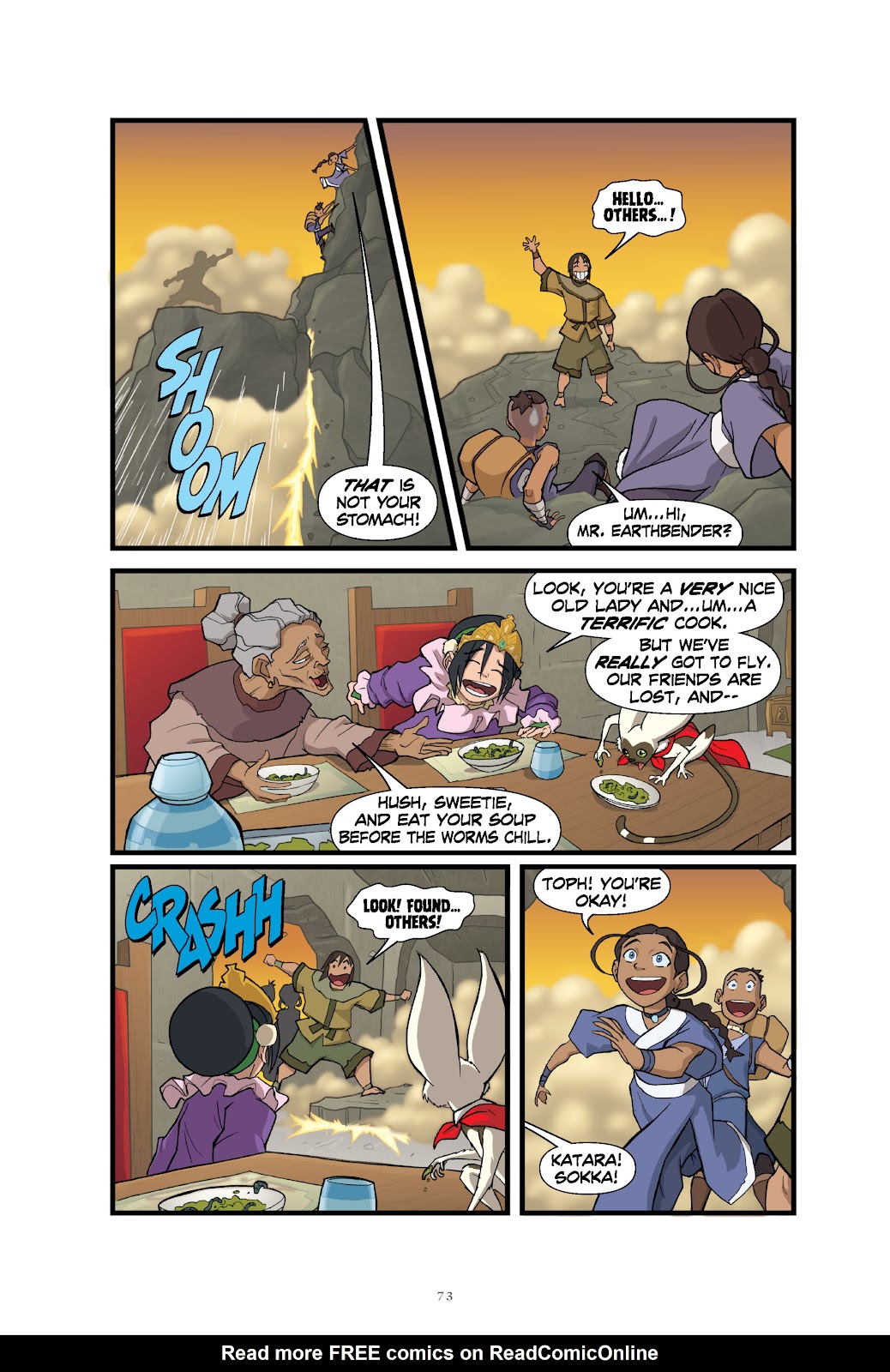 Nickelodeon Avatar: The Last Airbender–The Lost Adventures & Team Avatar Tales Library Edition issue TPB (Part 1) - Page 74