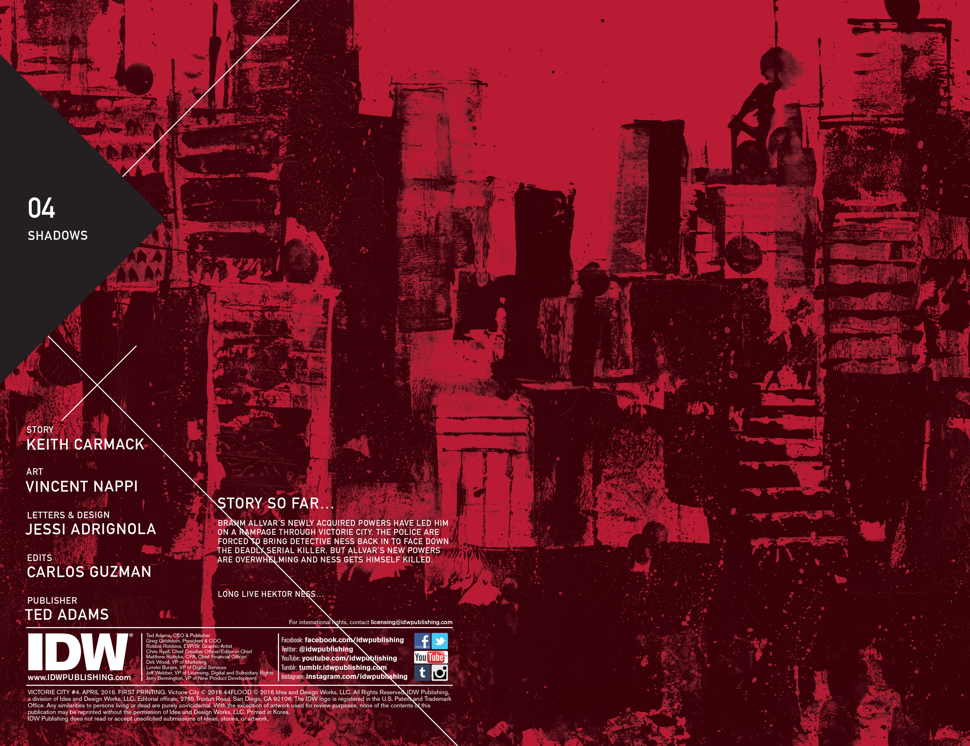 Read online Victorie City comic -  Issue #4 - 2