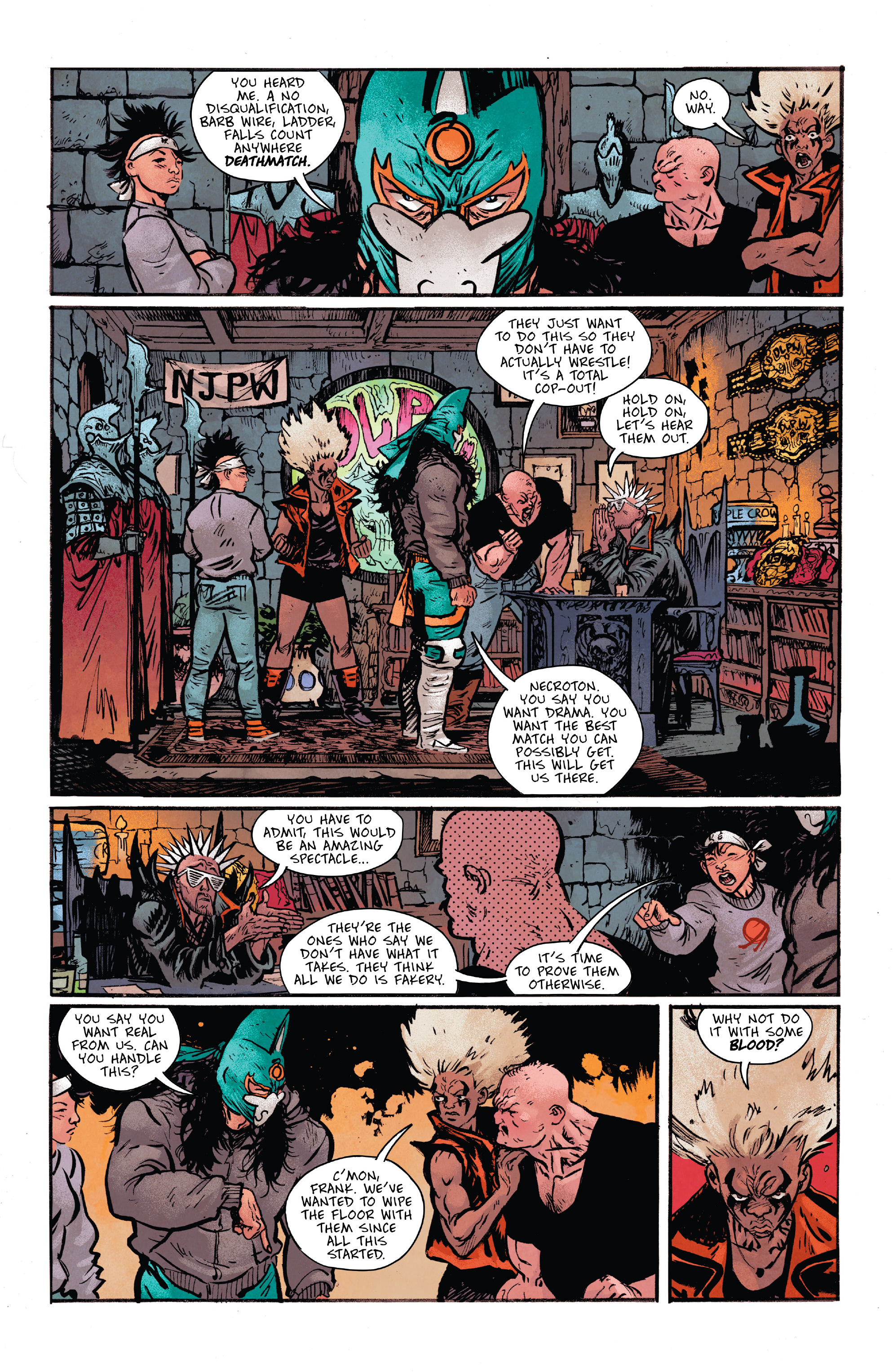 Read online Do a Powerbomb comic -  Issue #5 - 4