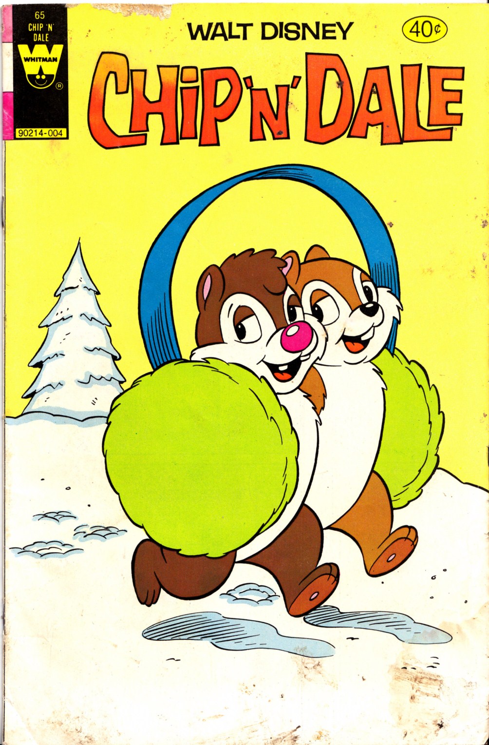 Read online Walt Disney Chip 'n' Dale comic -  Issue #65 - 1