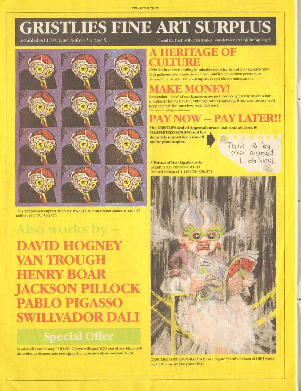 Read online Oink! comic -  Issue #45 - 20
