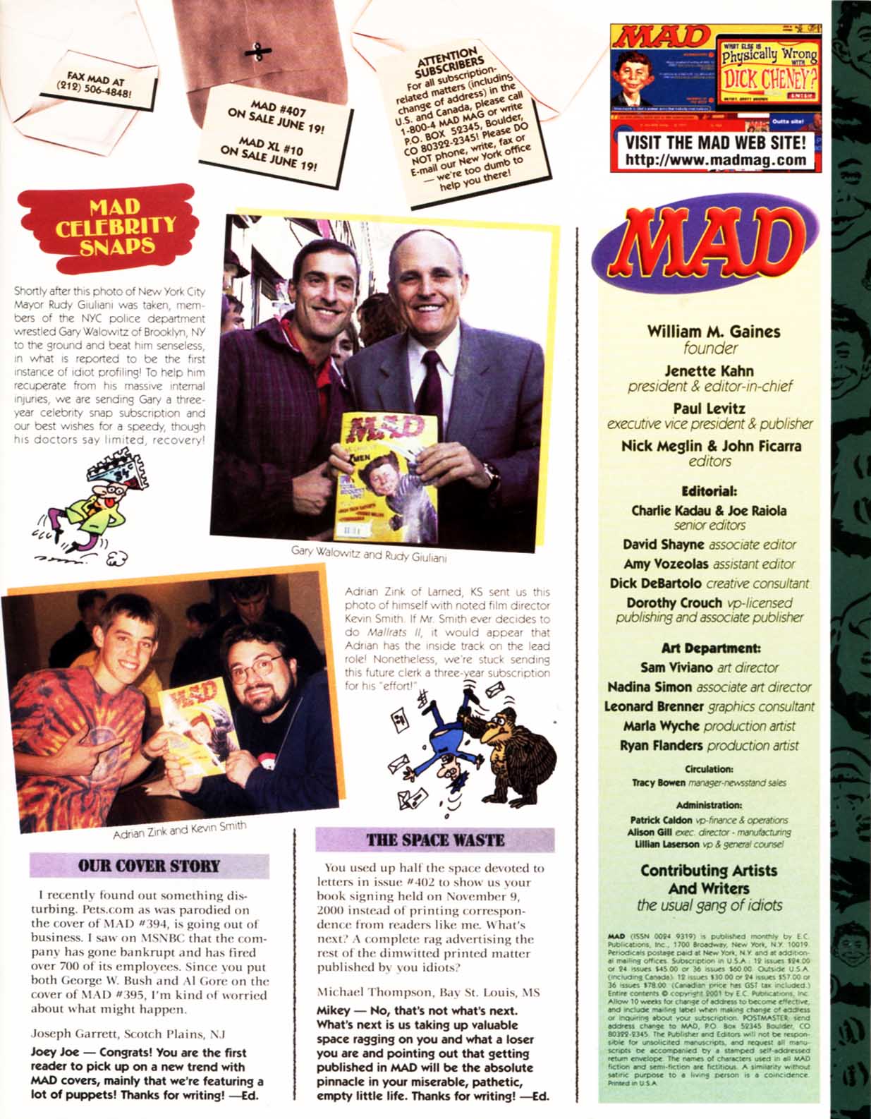 Read online MAD comic -  Issue #406 - 7