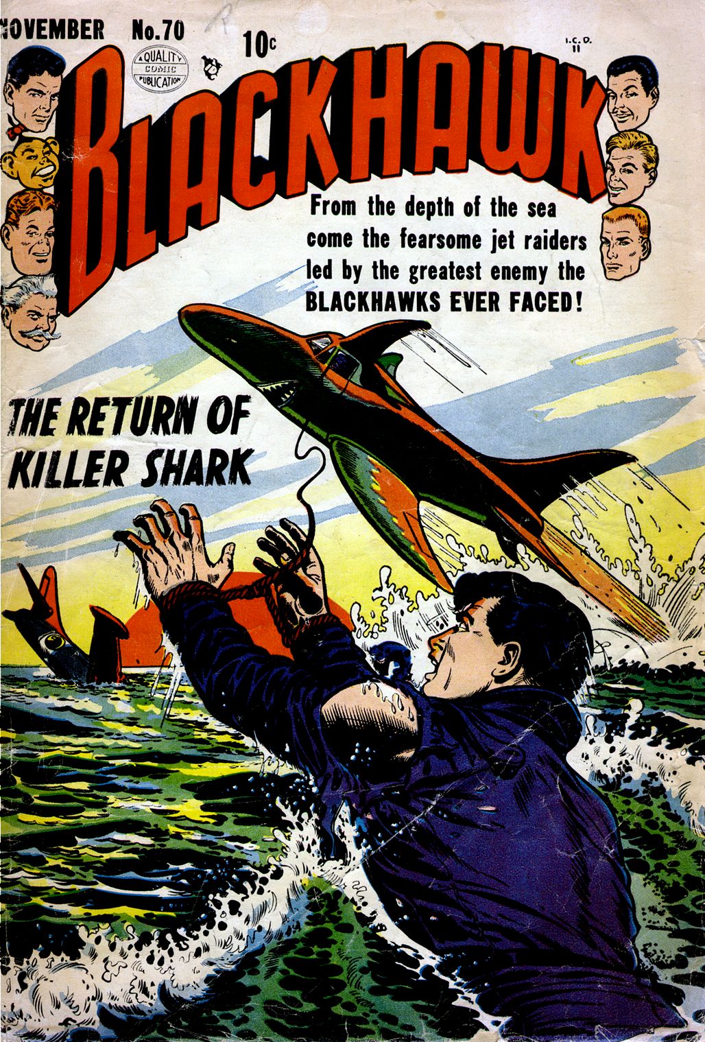Read online Blackhawk (1957) comic -  Issue #70 - 1