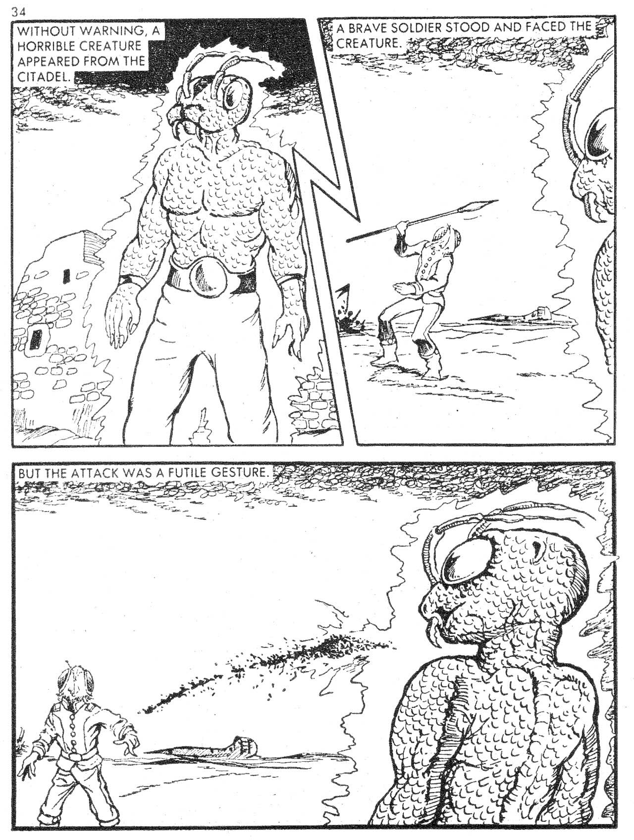 Read online Starblazer comic -  Issue #2 - 34