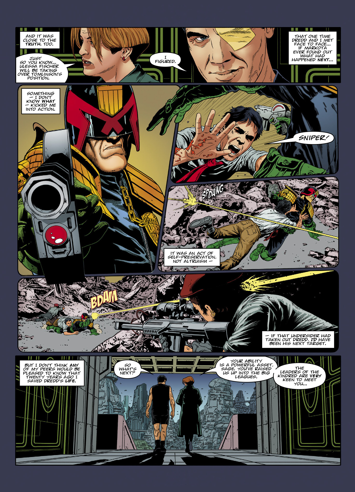 Read online Judge Dredd Megazine (Vol. 5) comic -  Issue #450 - 128