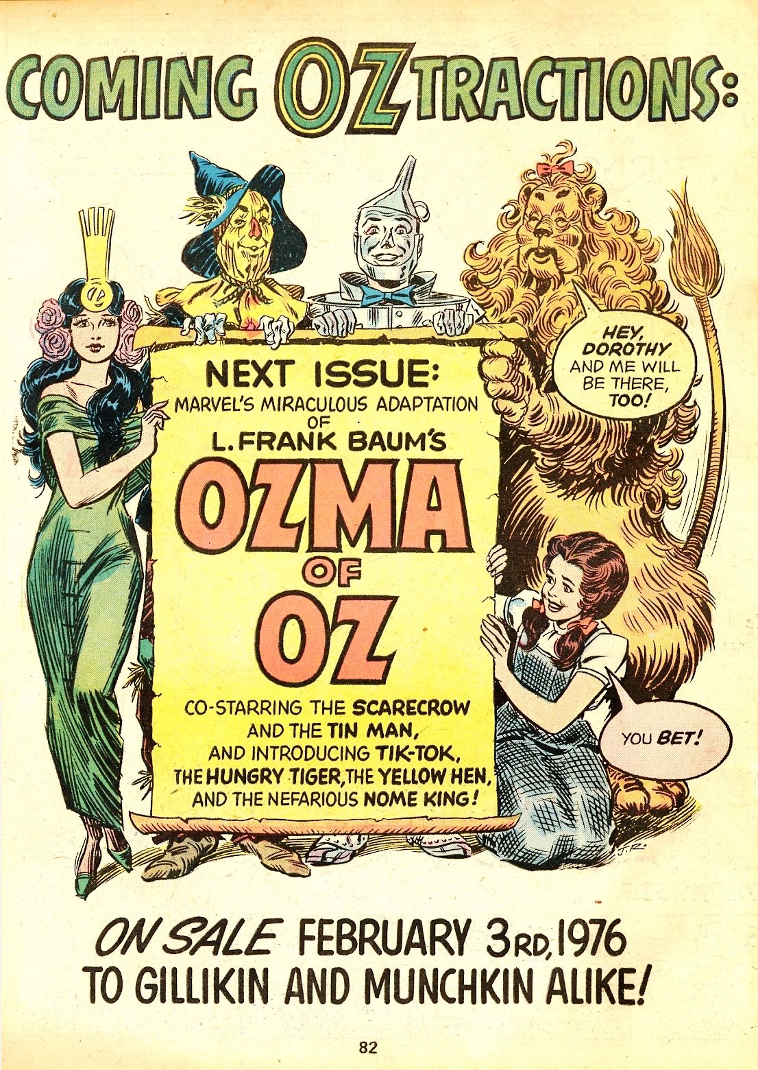 Read online Marvel Treasury of Oz comic -  Issue #1 - 80
