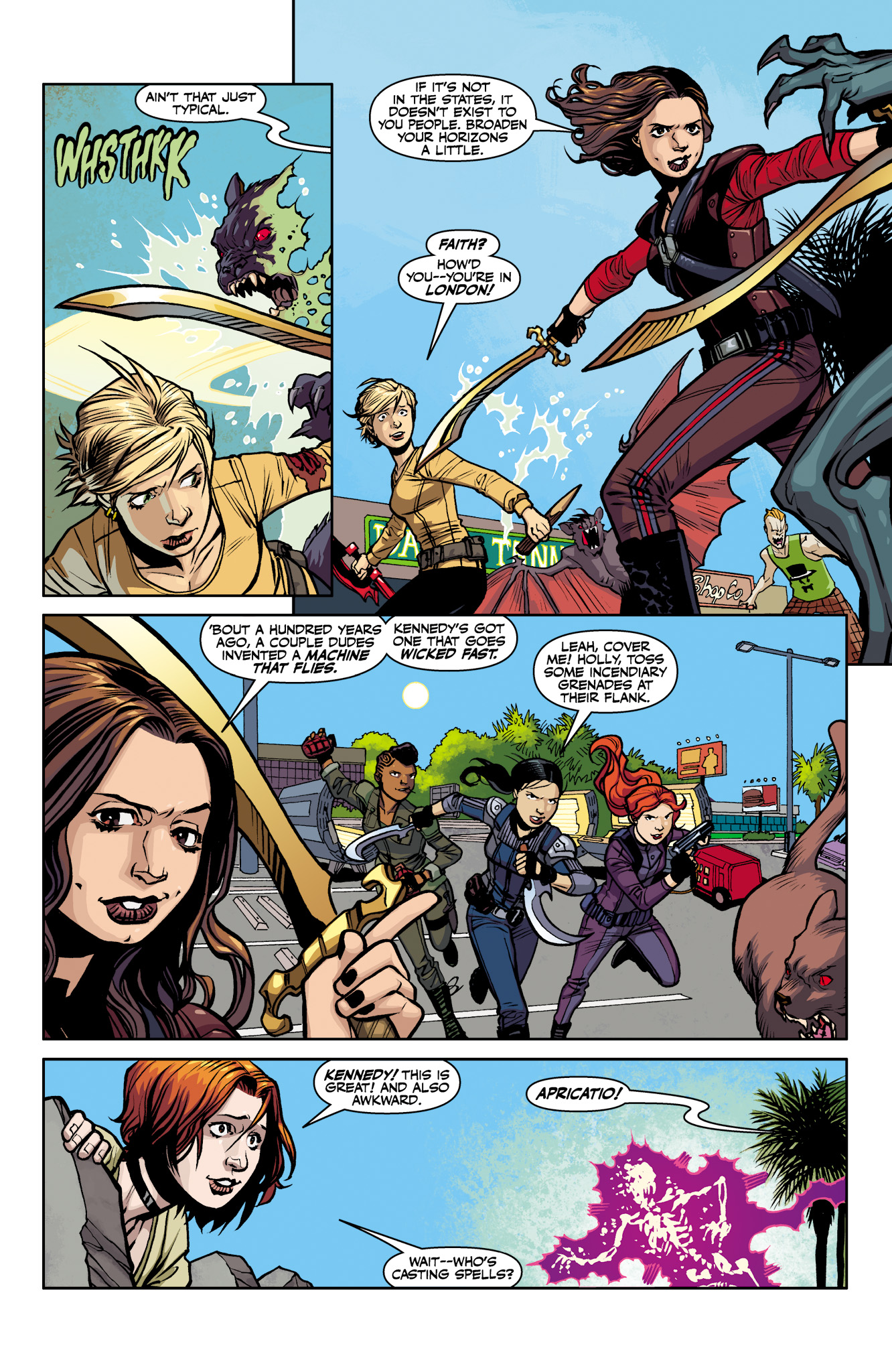 Read online Buffy the Vampire Slayer Season Ten comic -  Issue #1 - 21