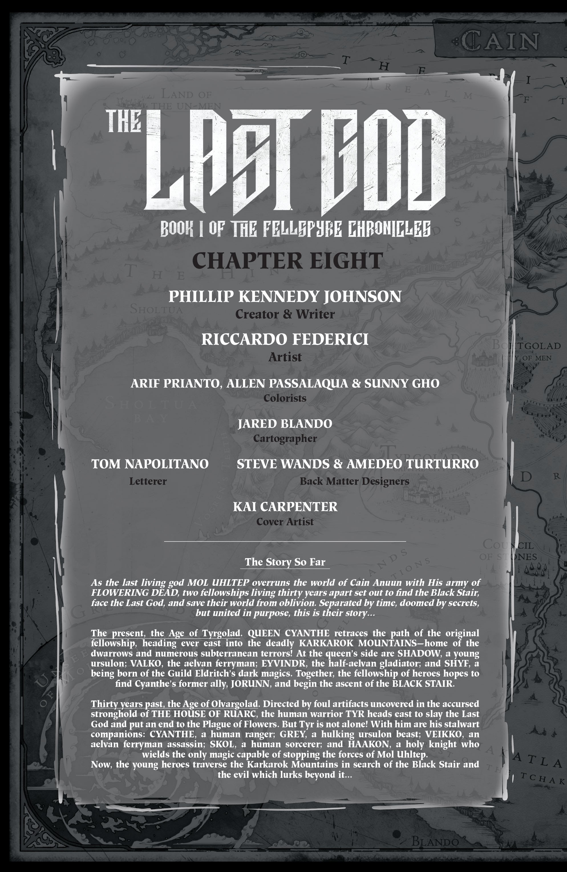 Read online The Last God comic -  Issue #8 - 2