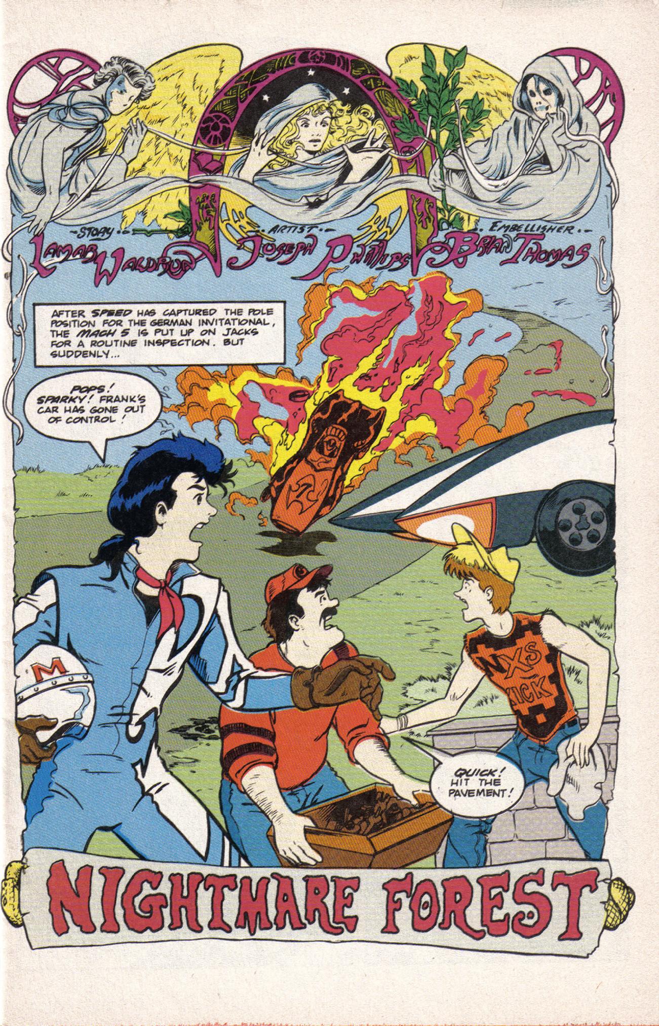 Read online Speed Racer (1987) comic -  Issue #17 - 3