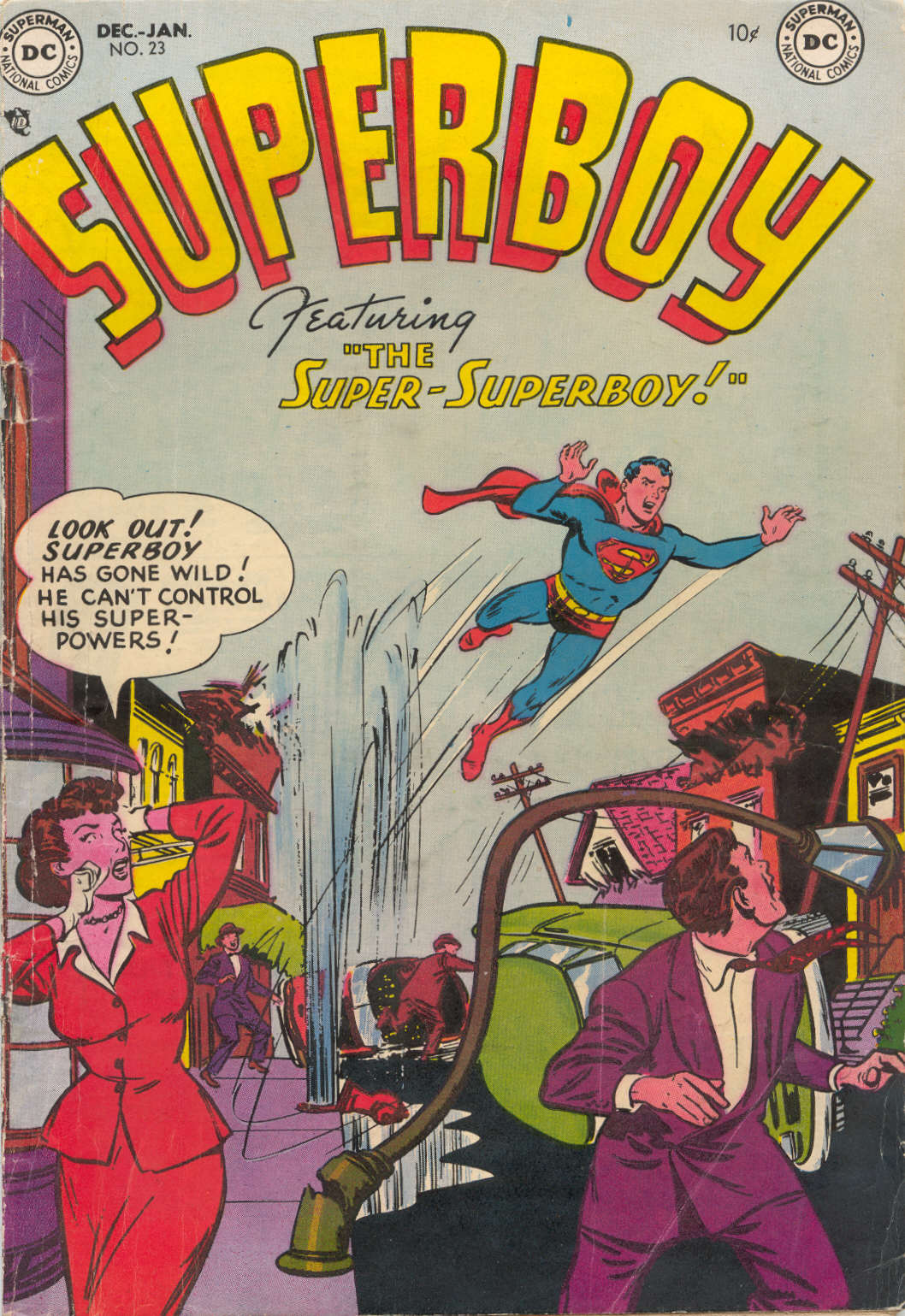 Read online Superboy (1949) comic -  Issue #23 - 1