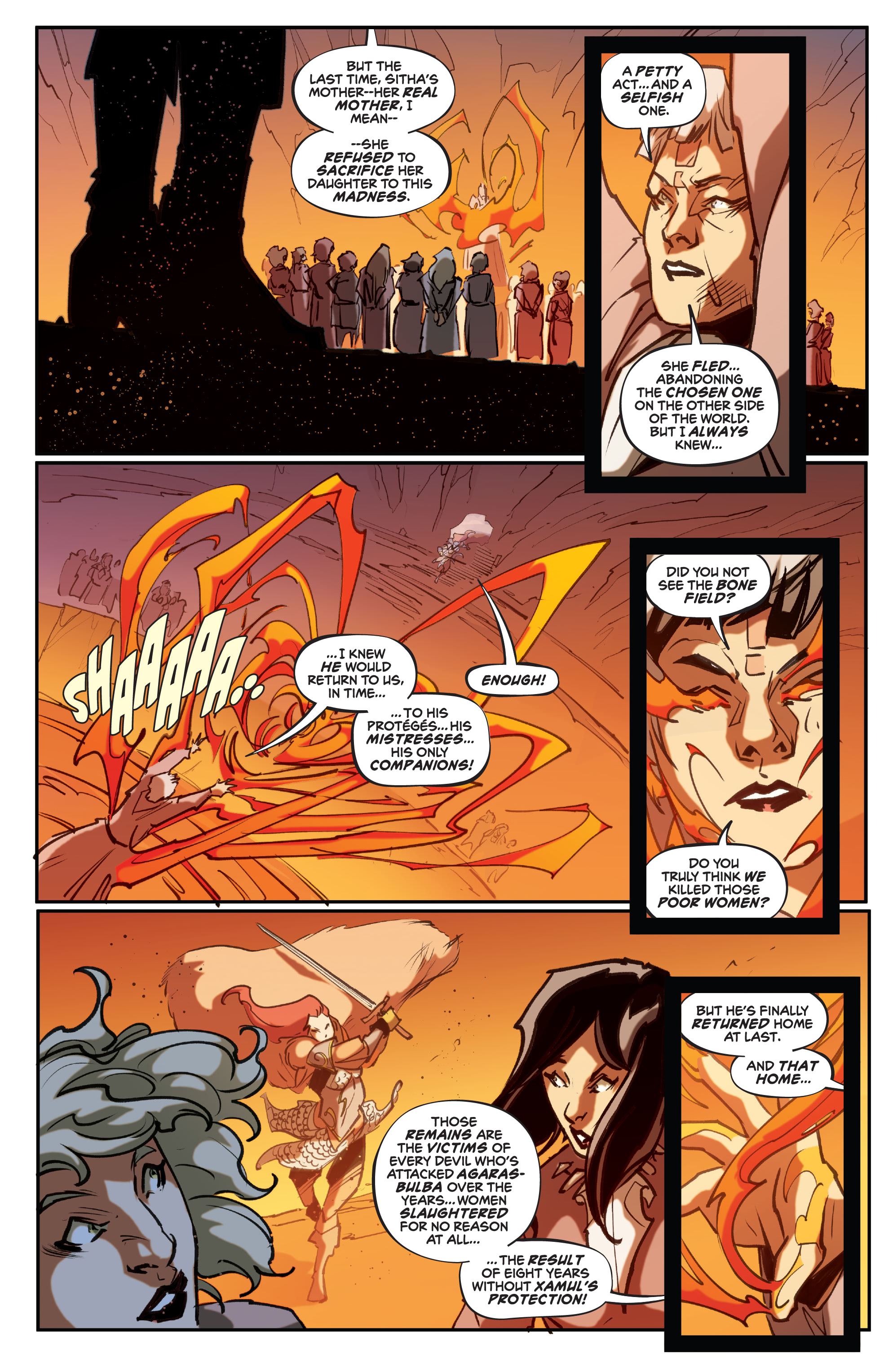Read online Red Sonja (2021) comic -  Issue #12 - 13